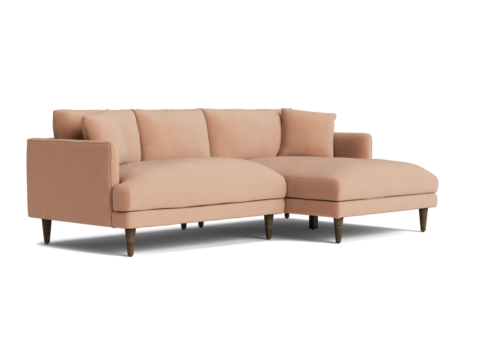 lewis apartment sectional caspiar chiffon