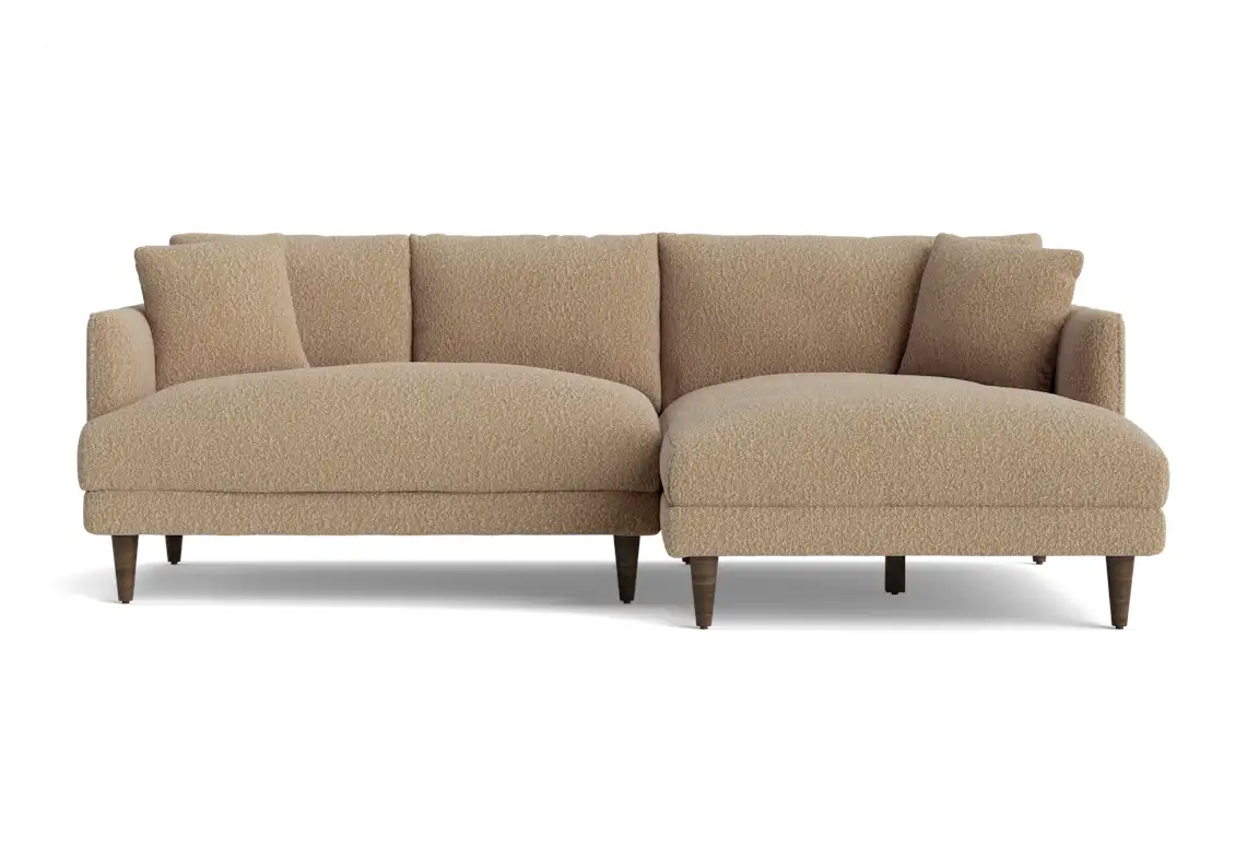 lewis apartment sectional bubbly cream soda