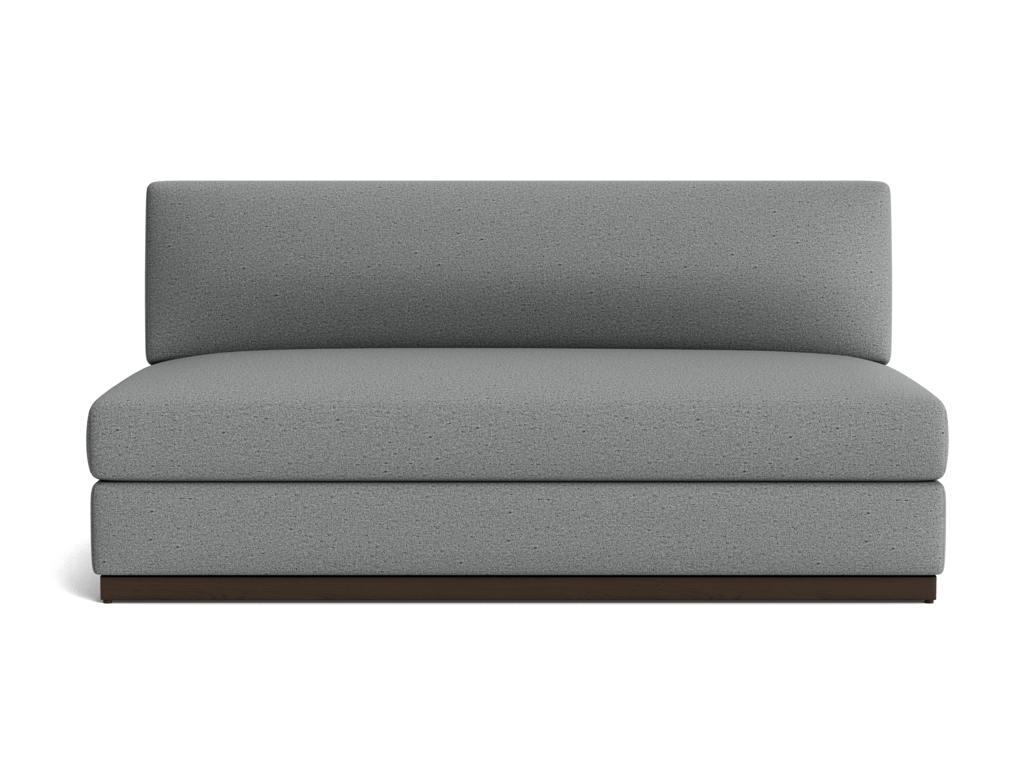 Armless loveseat discount