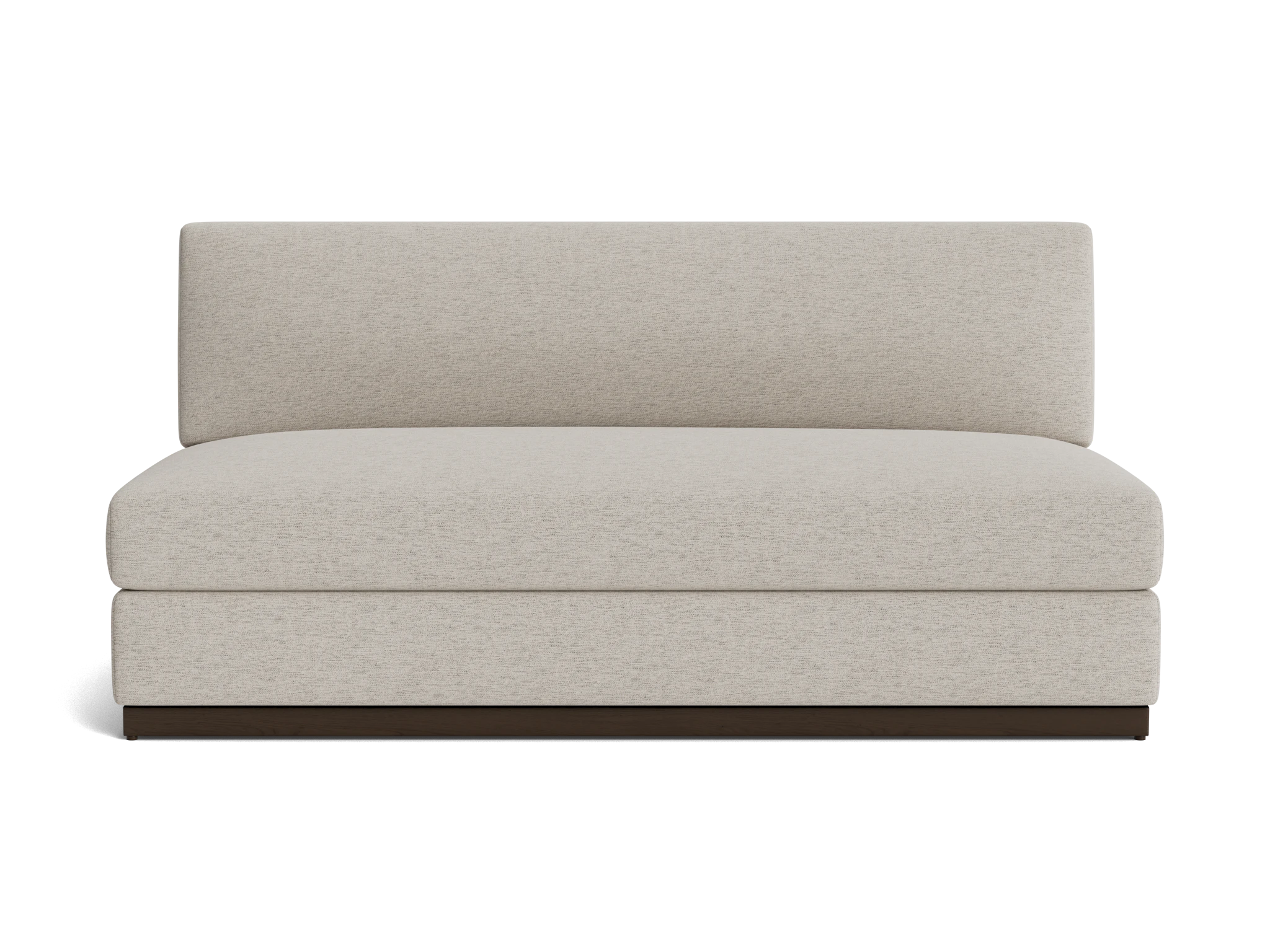 holt armless loveseat merit dove