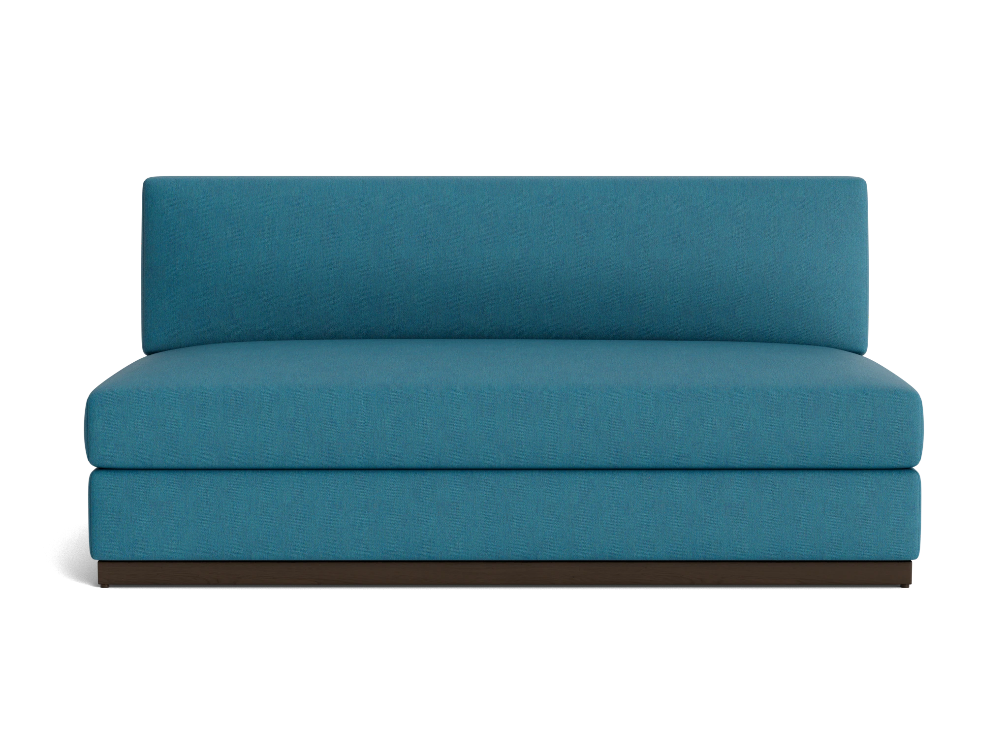 holt armless loveseat sunbrella premier lagoon