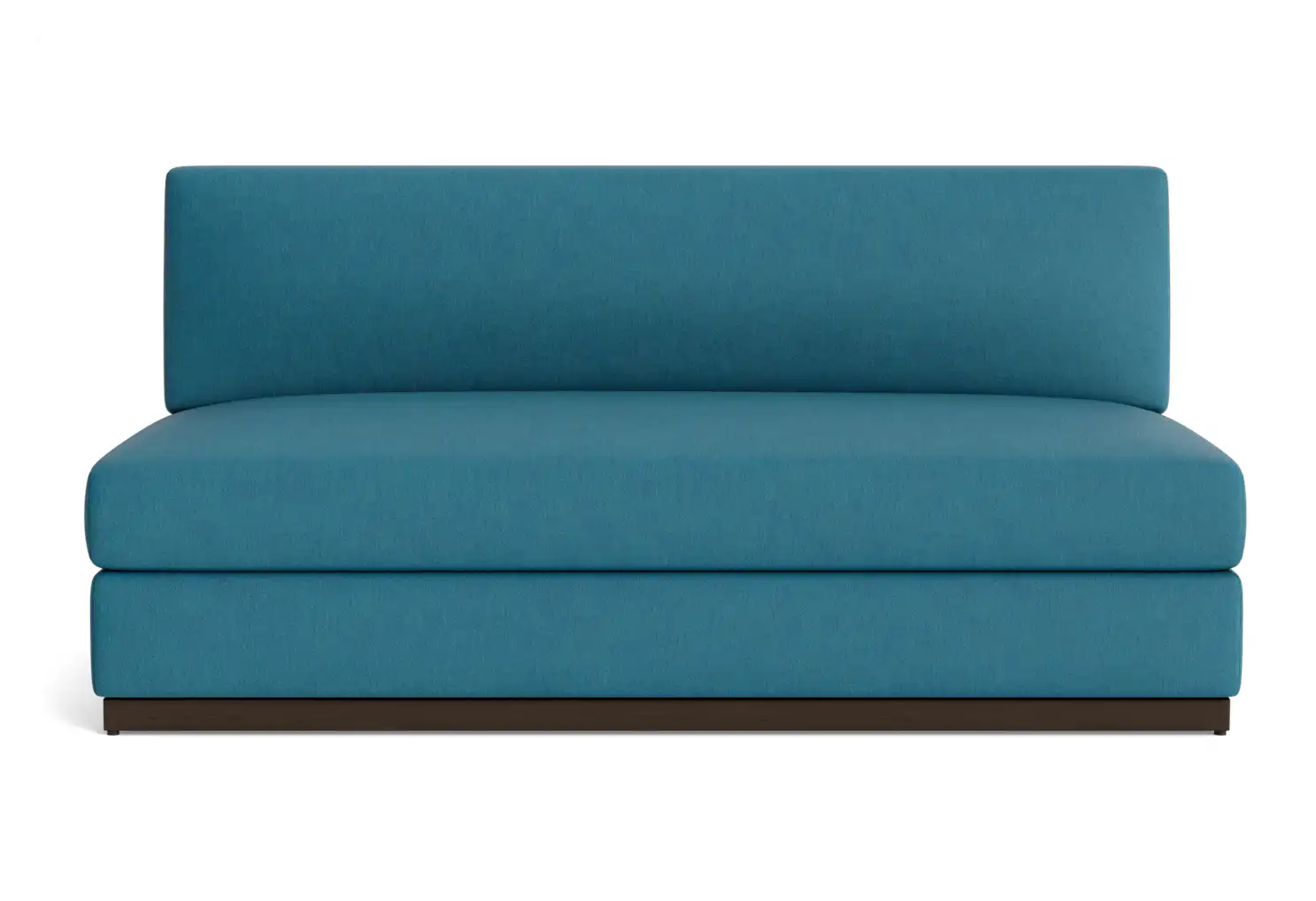 holt armless loveseat sunbrella premier lagoon