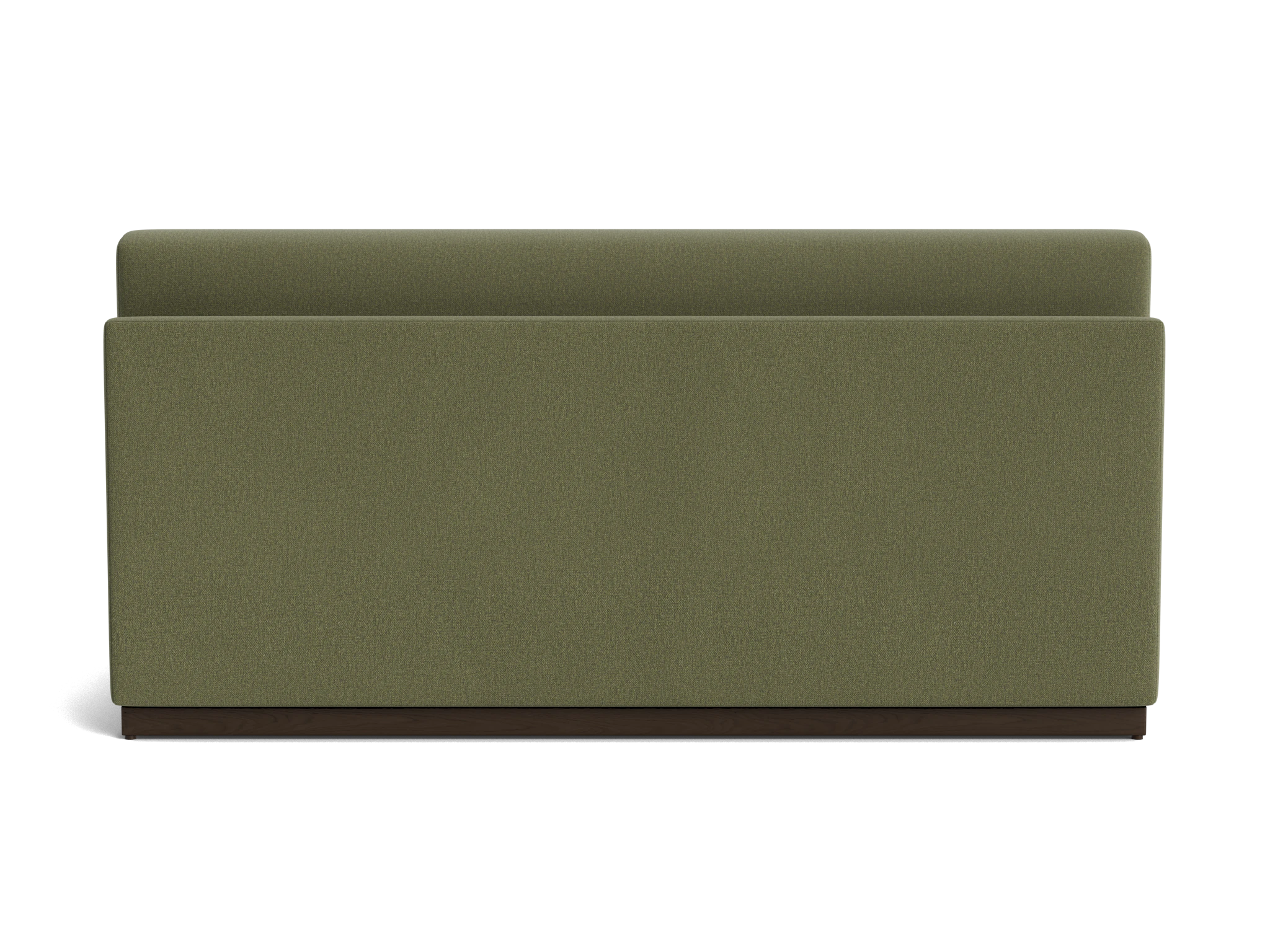 holt armless loveseat faithful olive