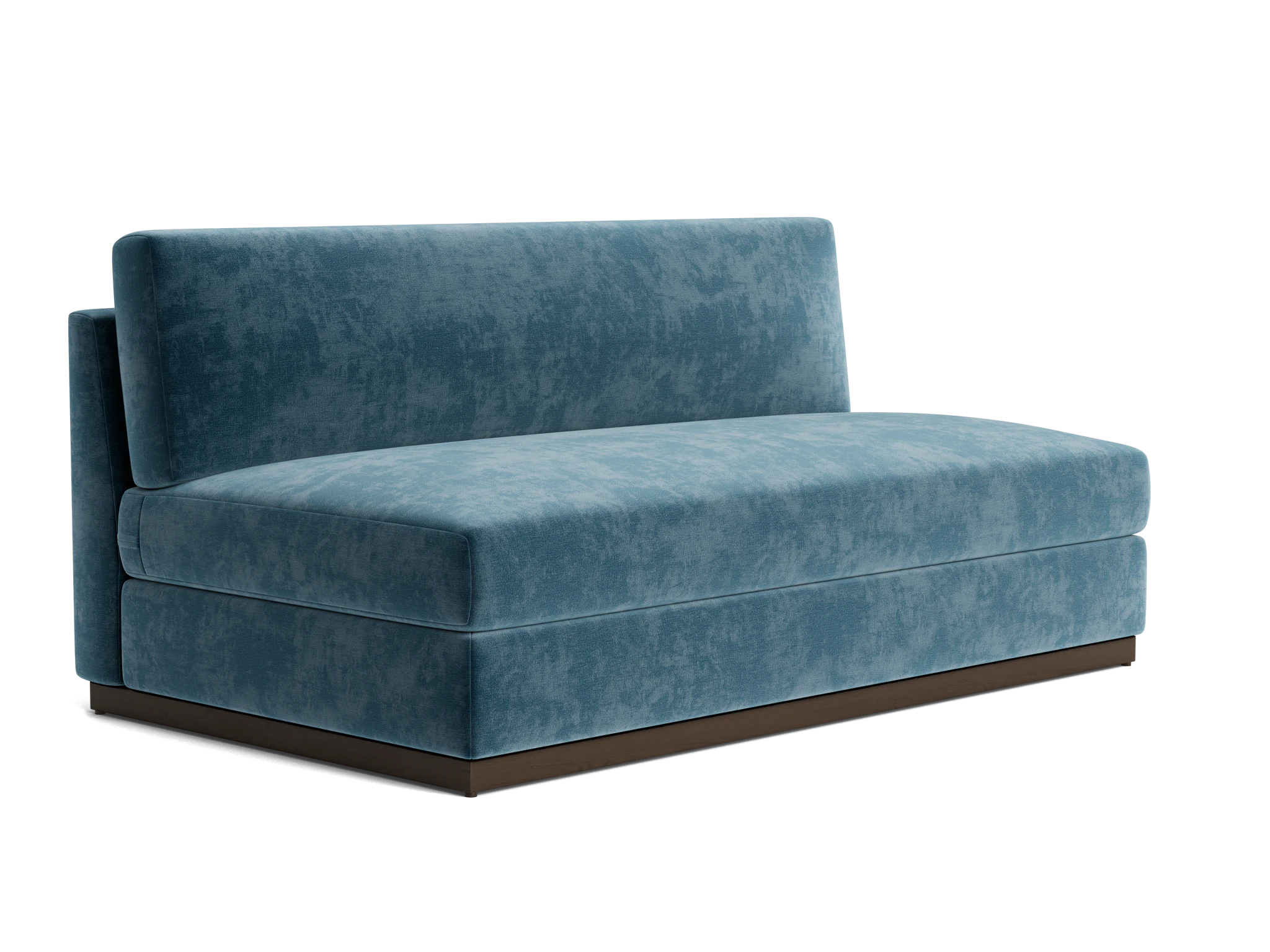 holt armless loveseat harper biscay bay