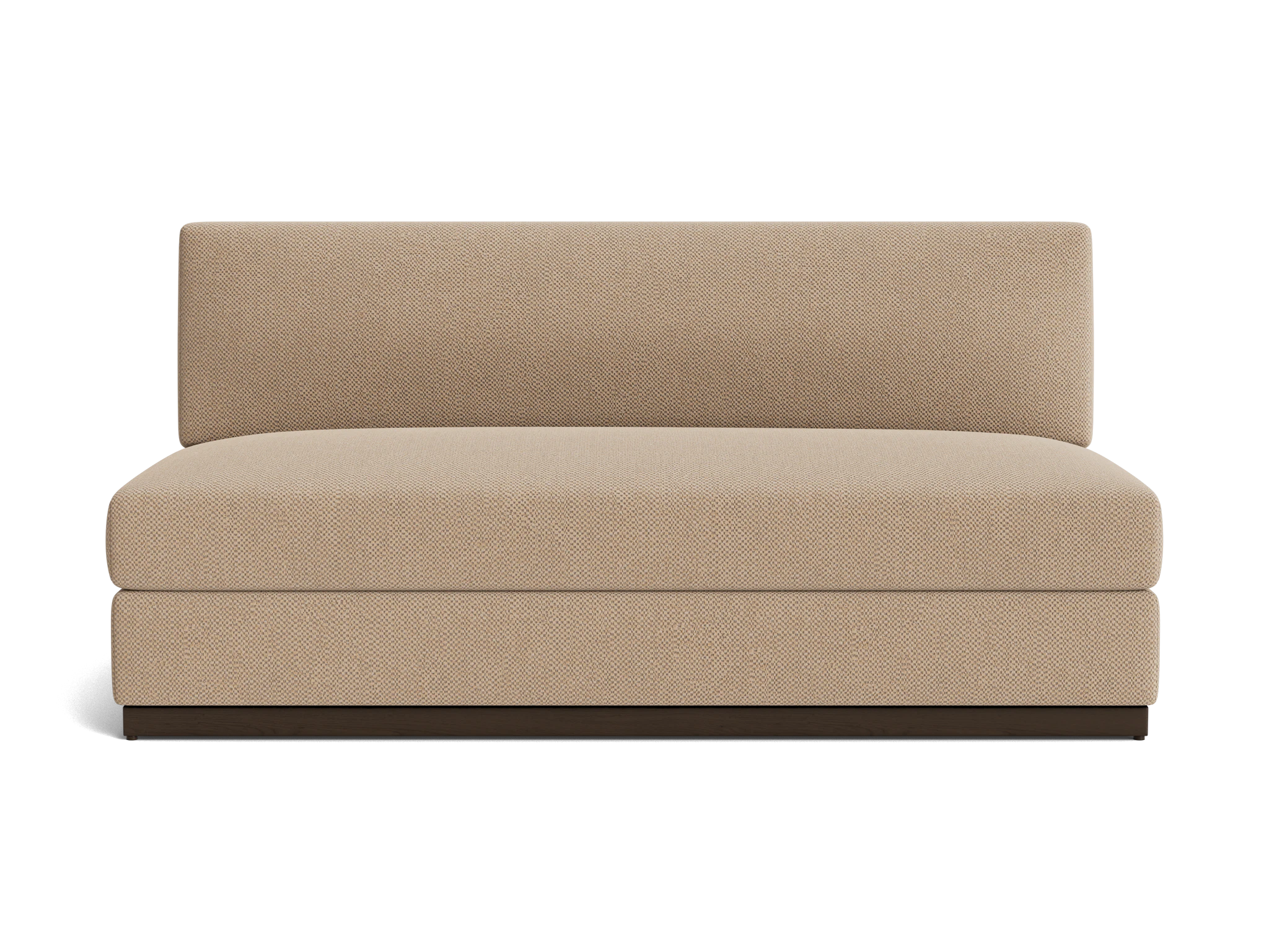 holt armless loveseat telly fawn