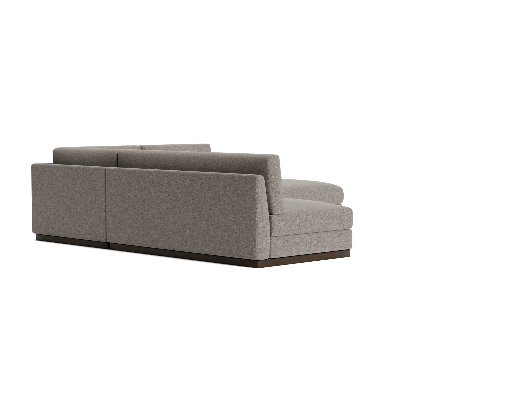 holt modular armless sectional cody slate