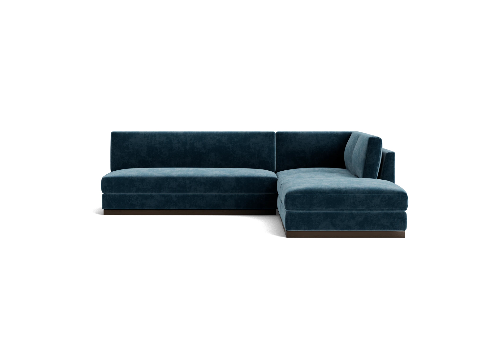 holt modular armless sectional harper biscay bay