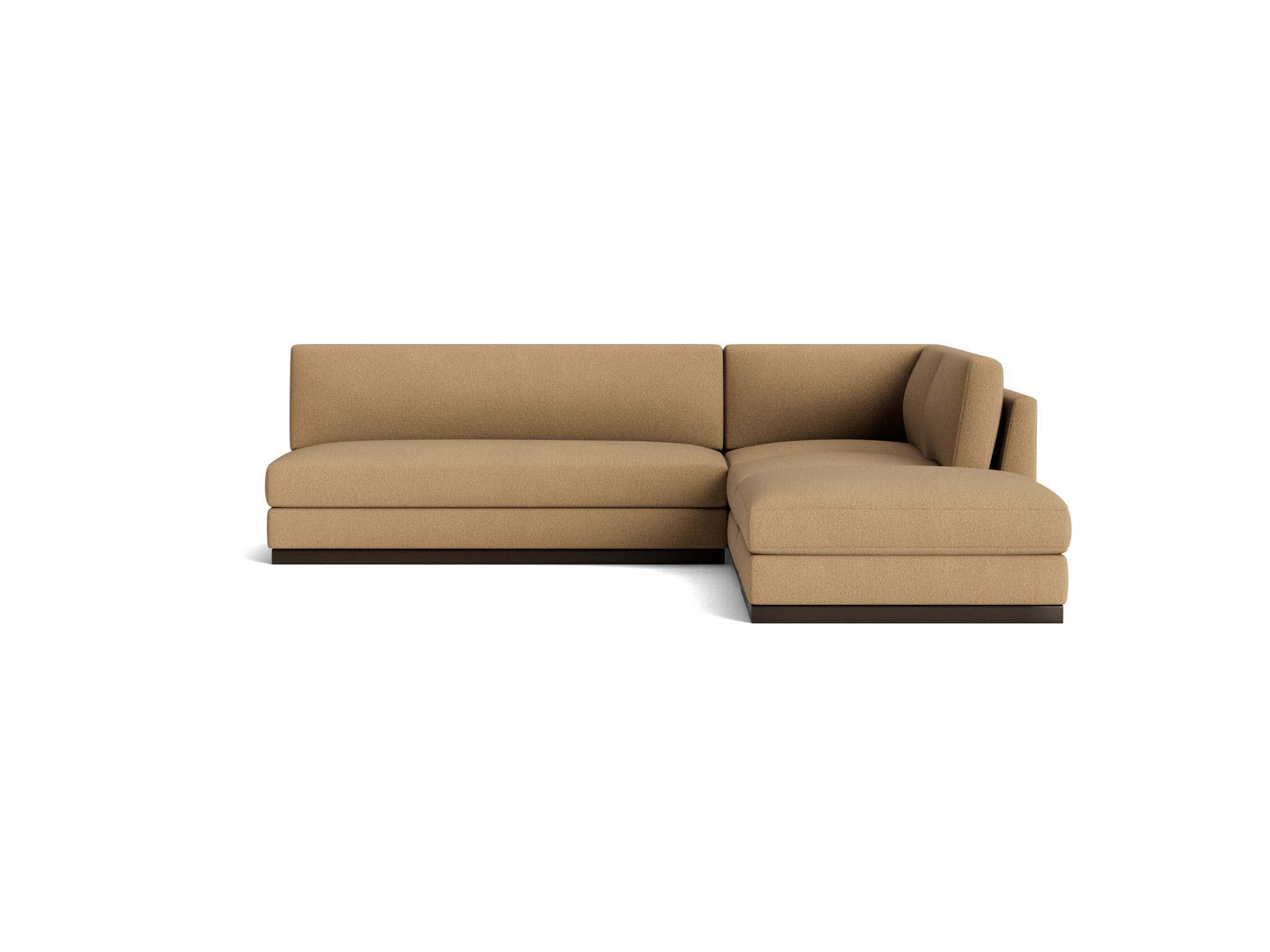 holt modular armless sectional faithful sand