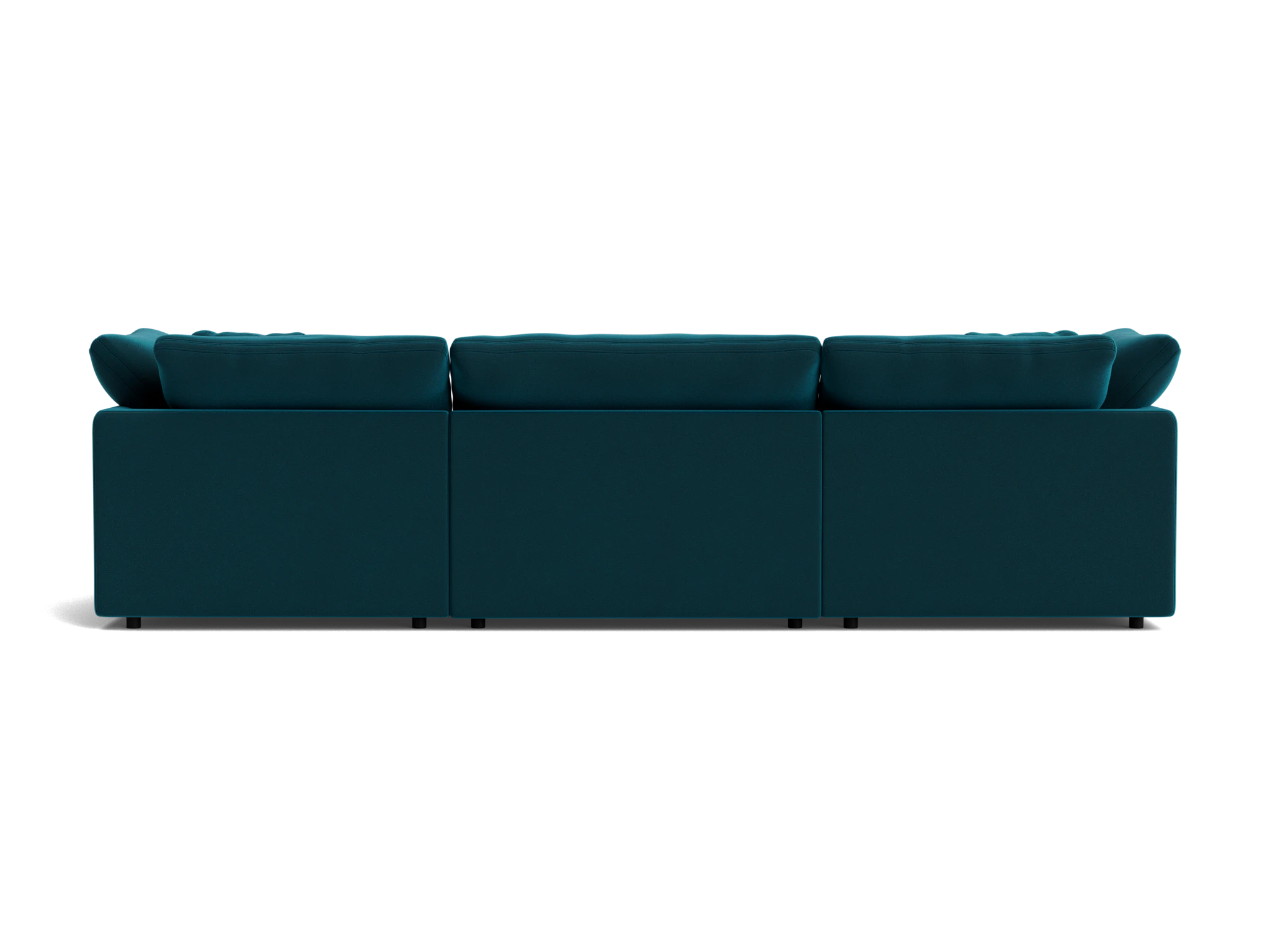 bryant modular double chaise sectional royale peacock