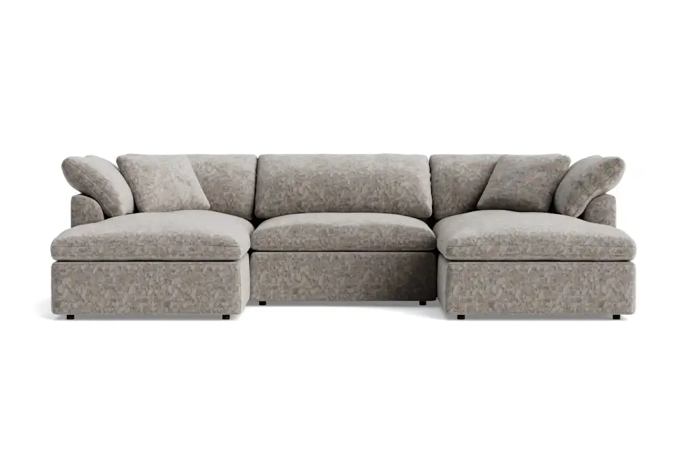 bryant modular double chaise sectional prime stone