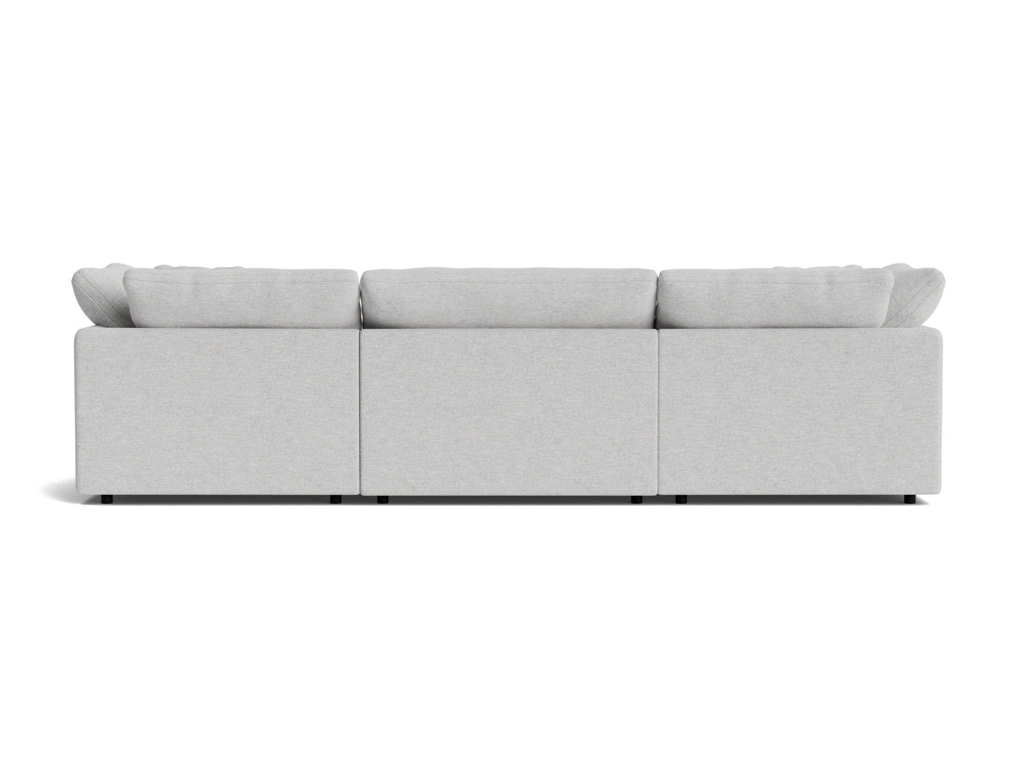 bryant modular double chaise sectional milo dove