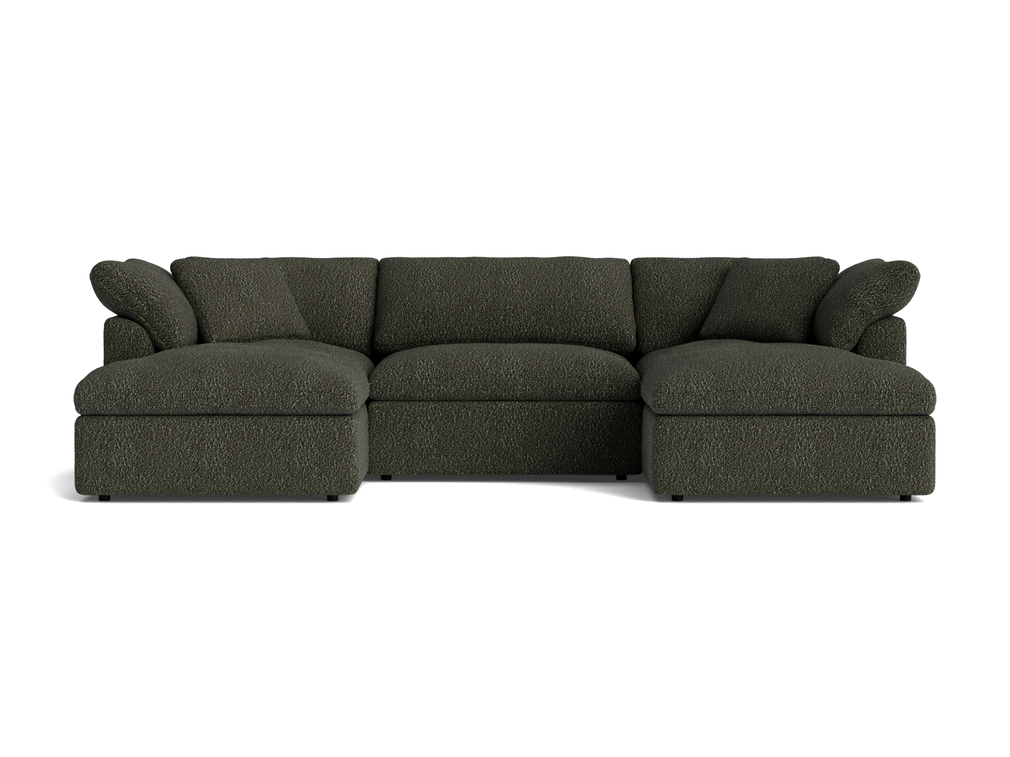 bryant modular double chaise sectional bubbly cucumber