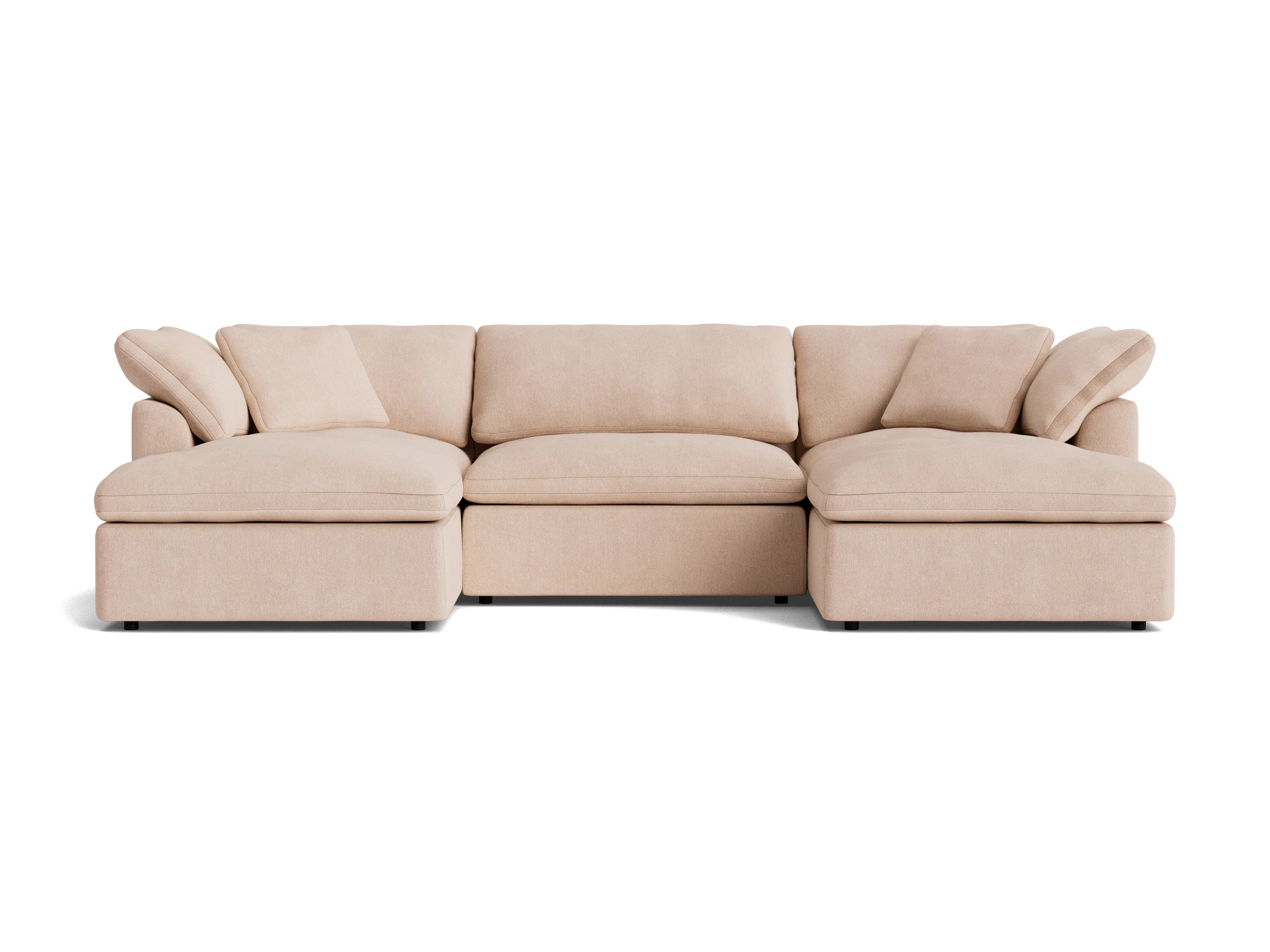 bryant modular double chaise sectional resource oat