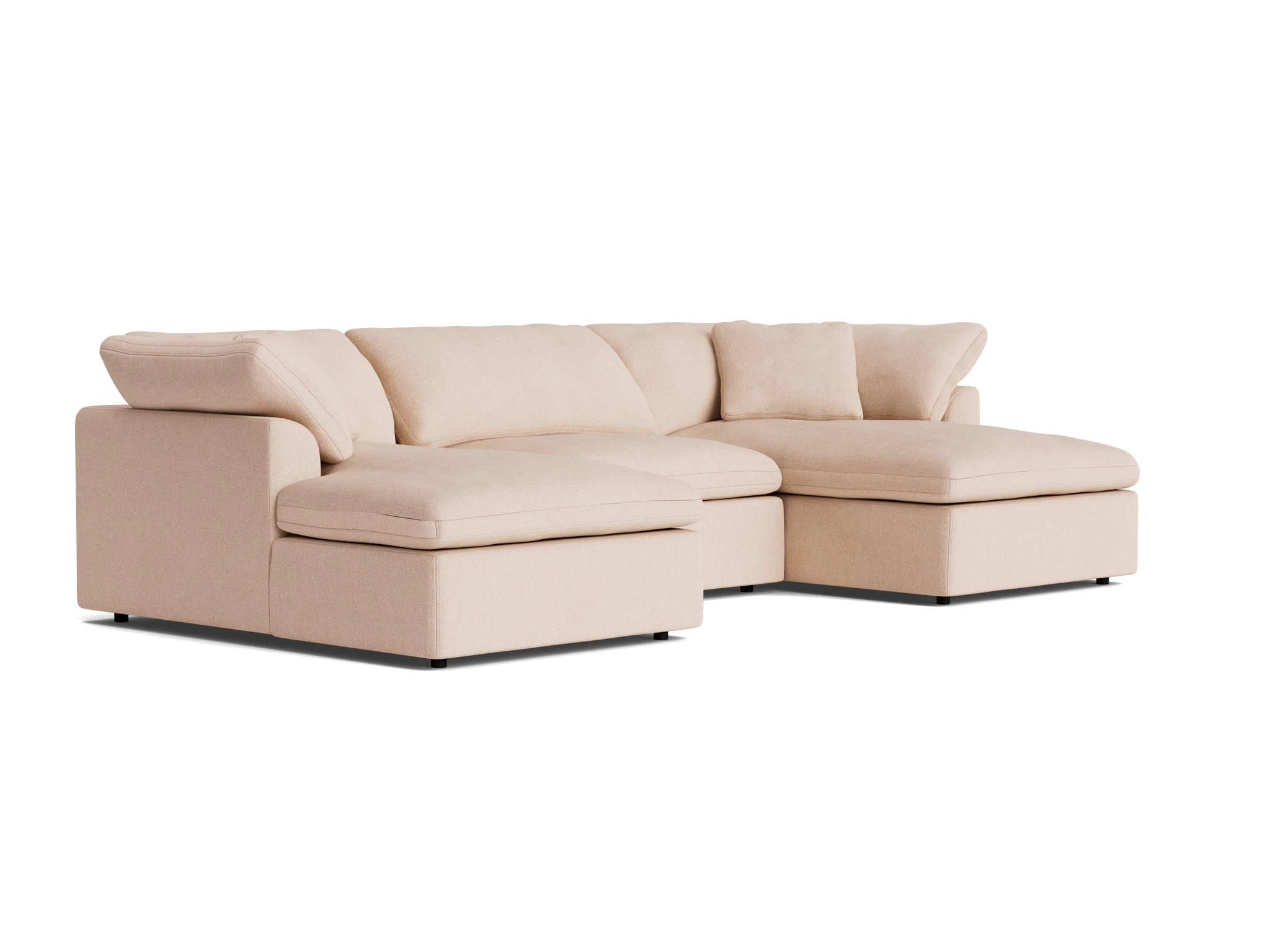 bryant modular double chaise sectional resource oat