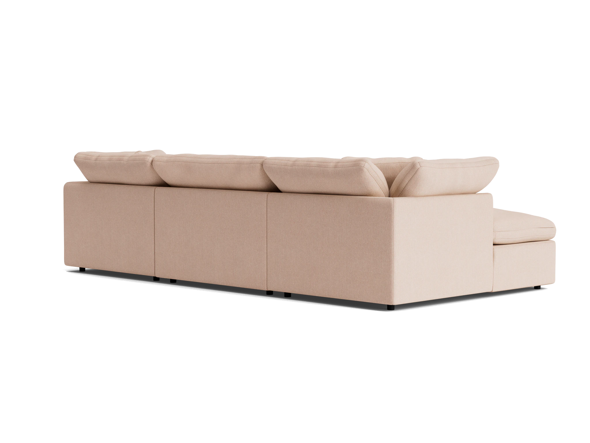 bryant modular double chaise sectional resource oat