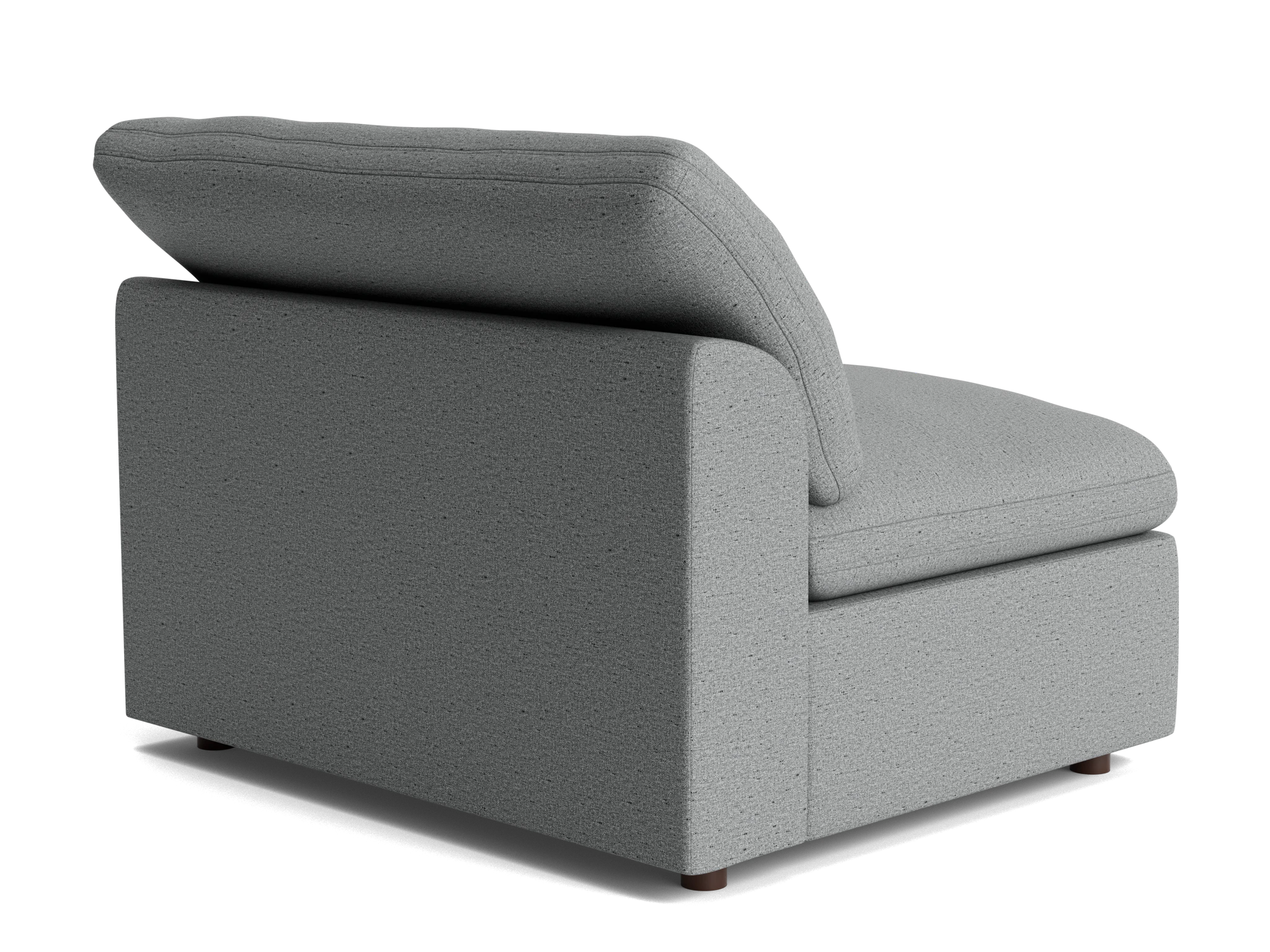 bryant armless chair and half essence ash