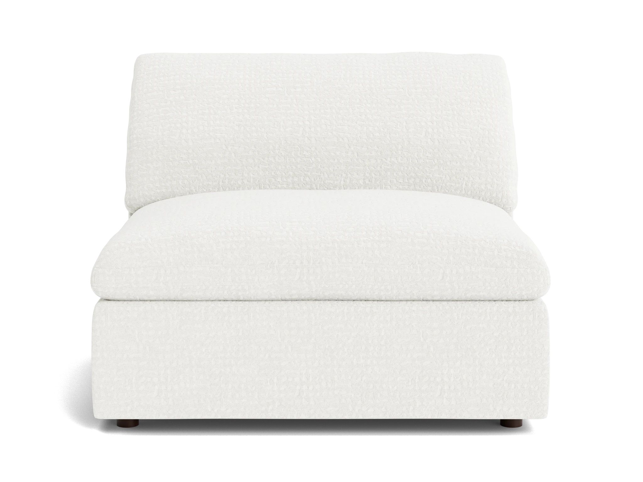 bryant armless chair and half soul pantone cloud dancer