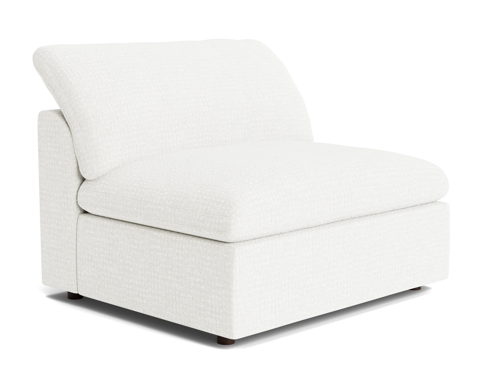 bryant armless chair and half soul pantone cloud dancer