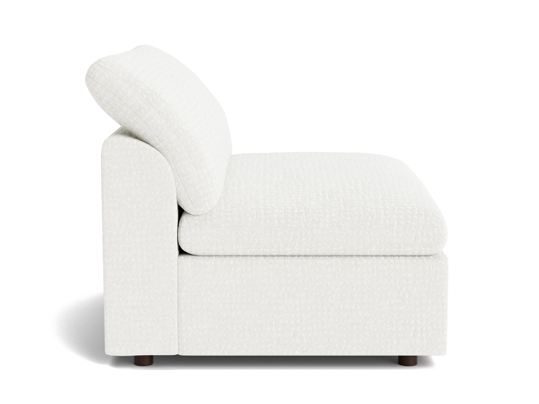bryant armless chair and half soul pantone cloud dancer