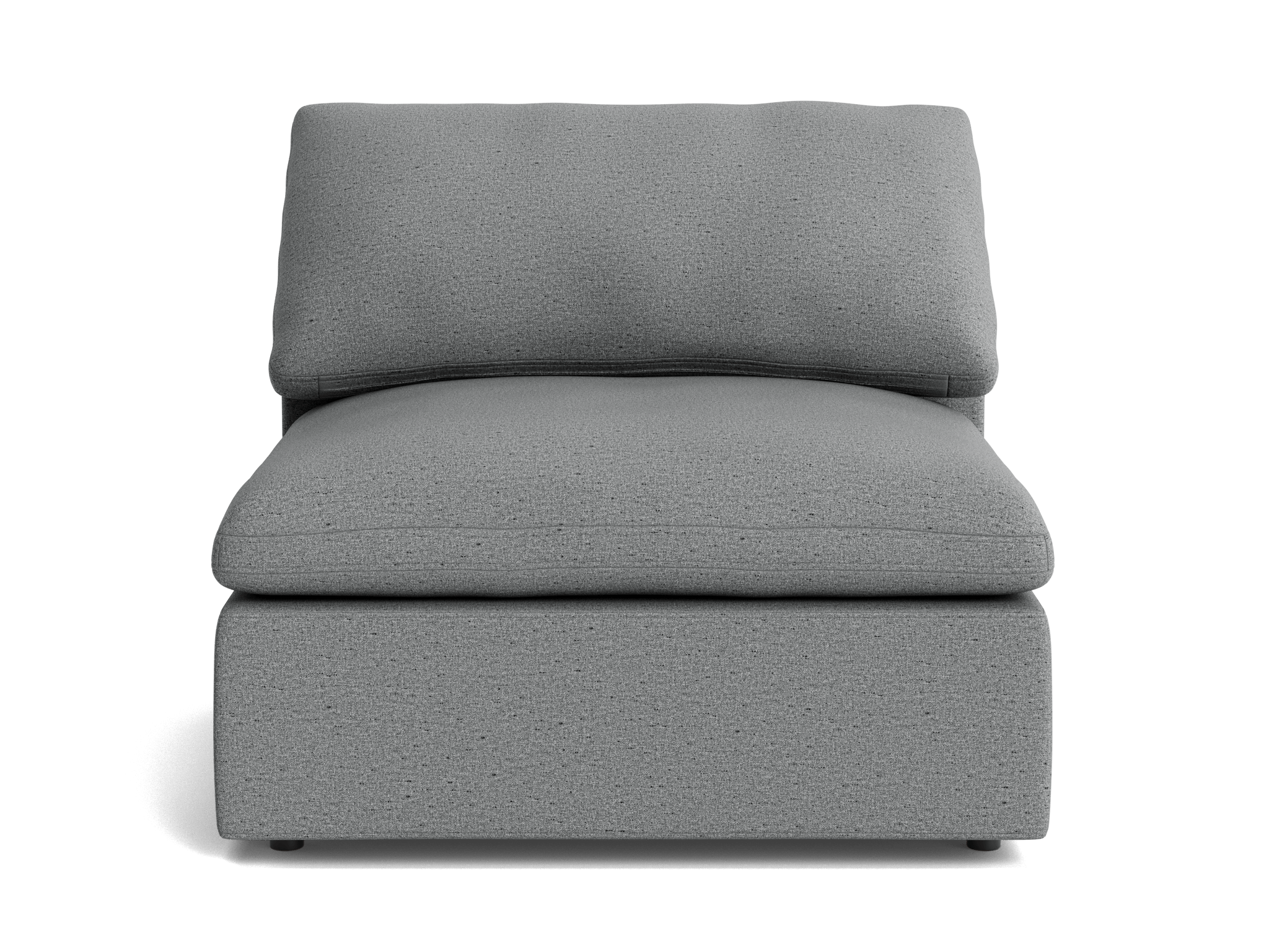 bryant slipcovered armless chair essence ash