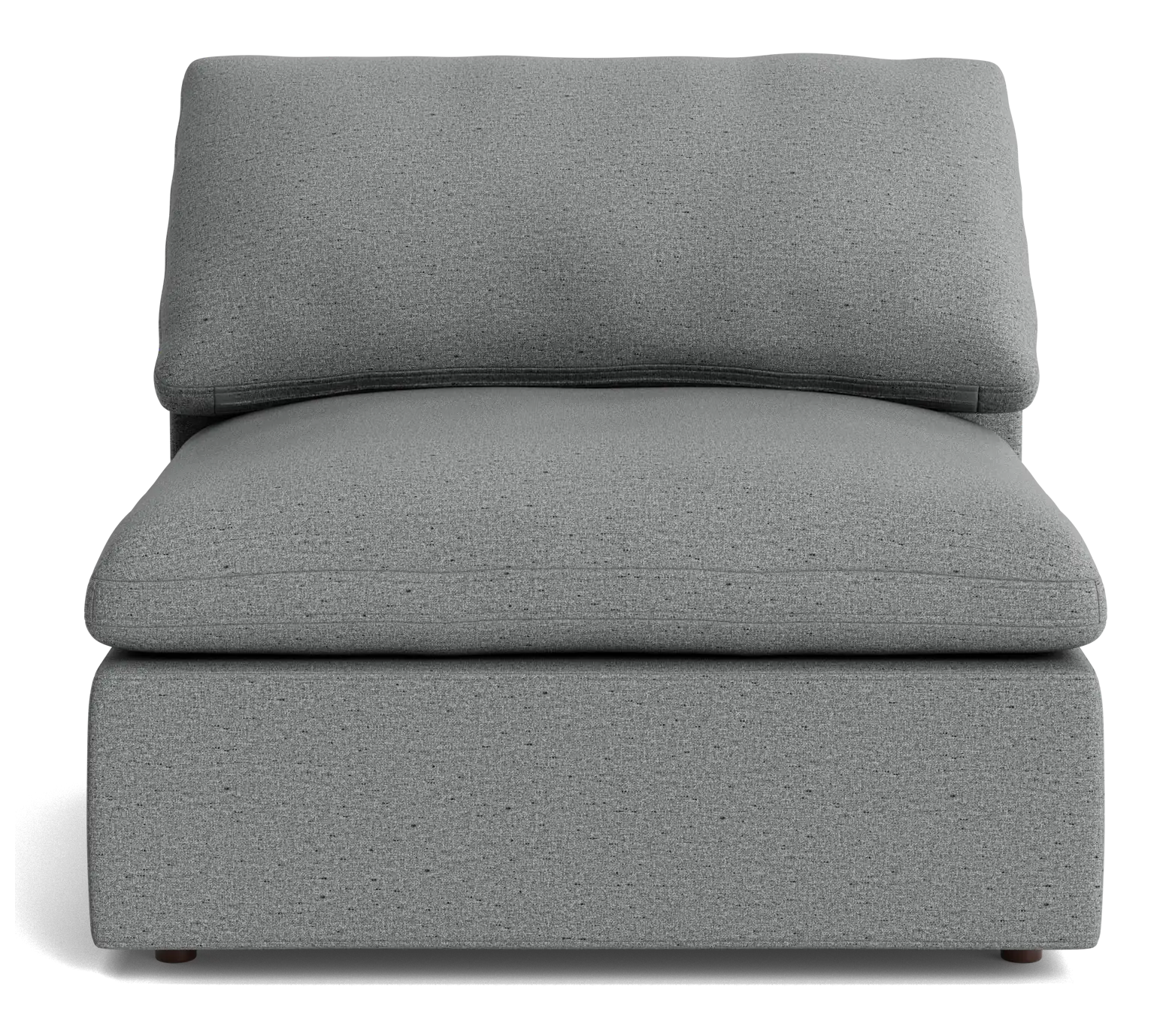 bryant slipcovered armless chair essence ash