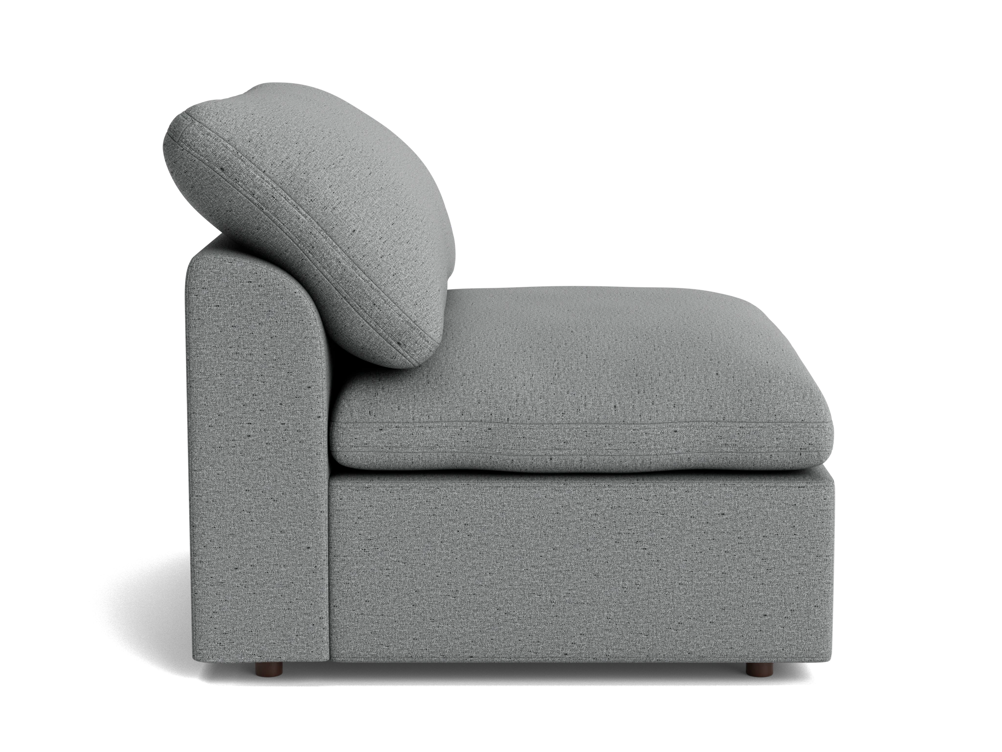 bryant slipcovered armless chair essence ash