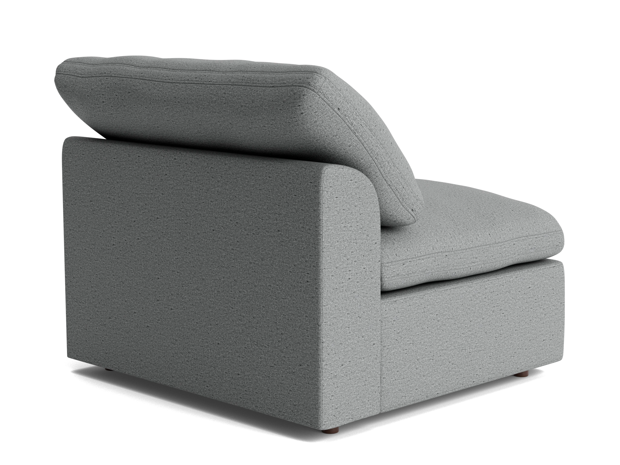 bryant slipcovered armless chair essence ash