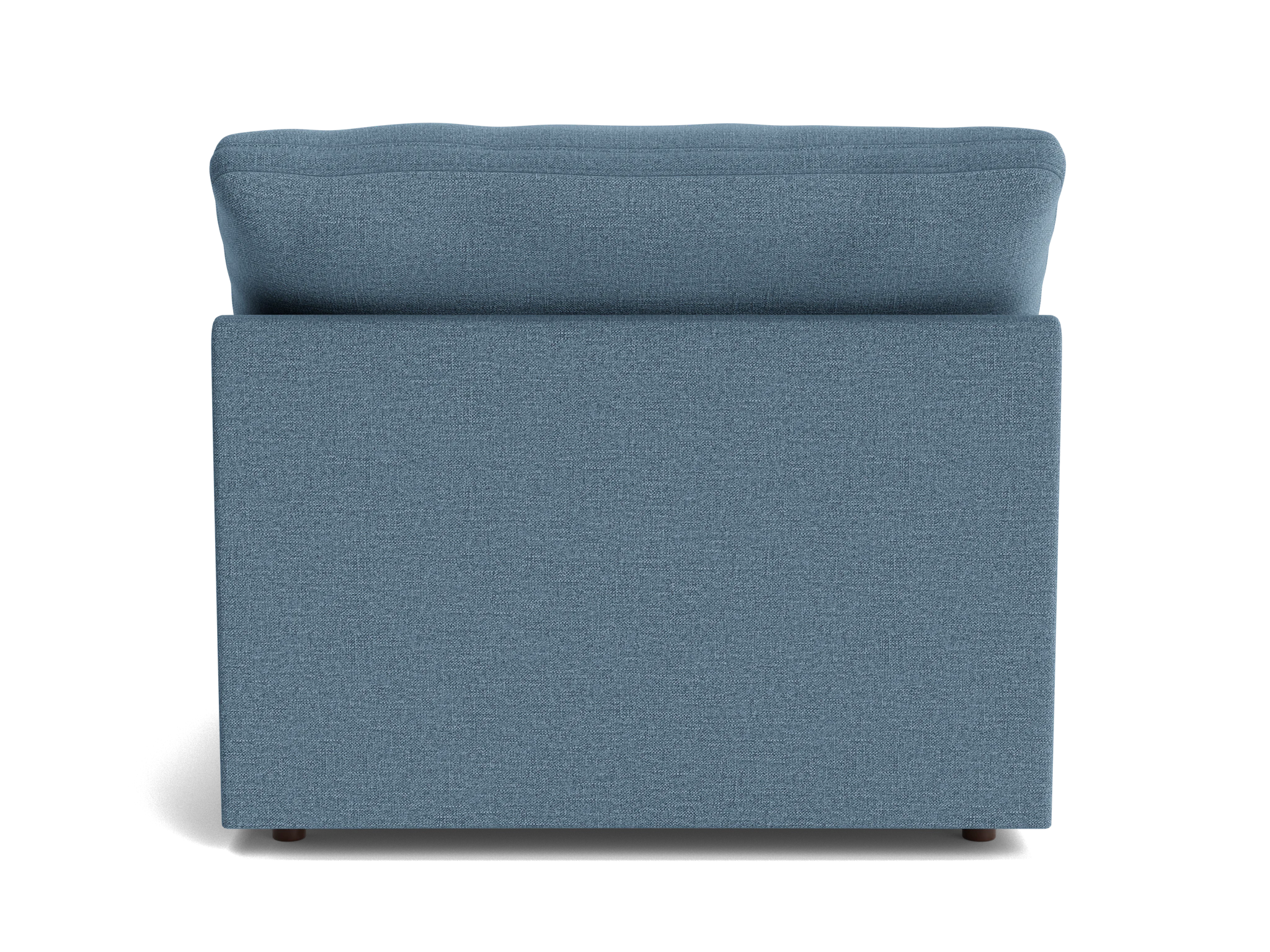 bryant slipcovered armless chair milo french blue