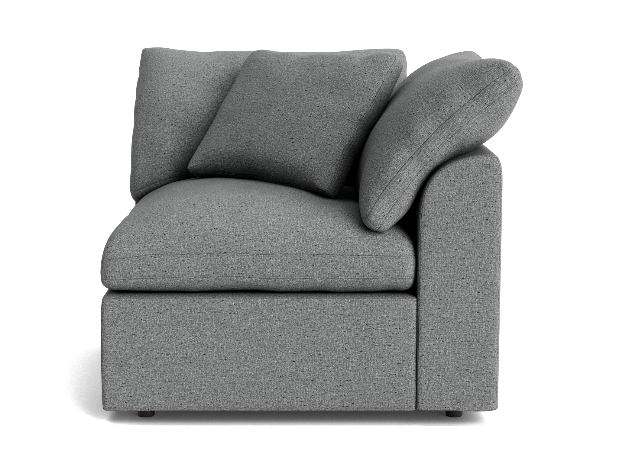 bryant slipcovered corner chair essence ash