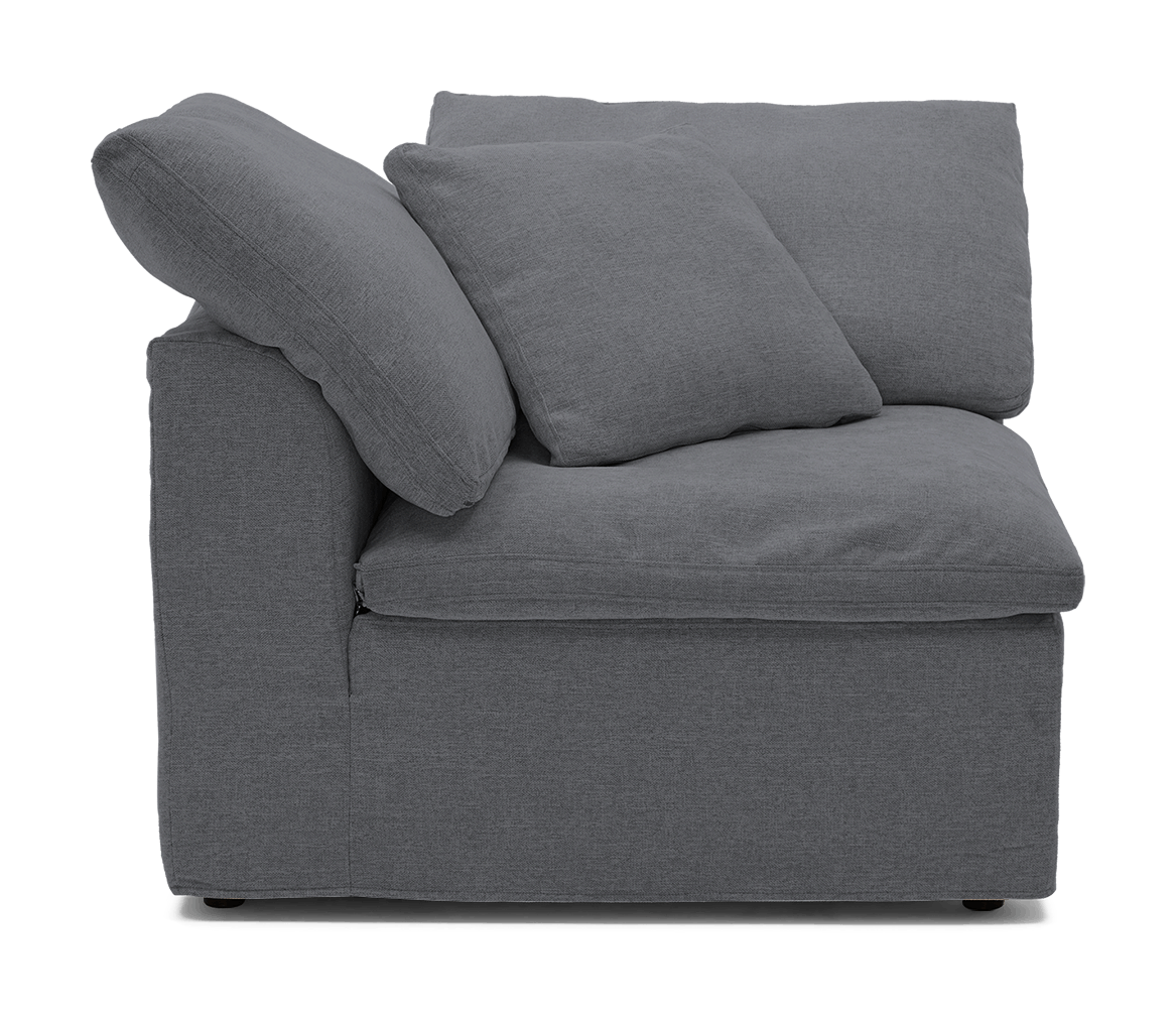 bryant slipcovered corner chair essence ash