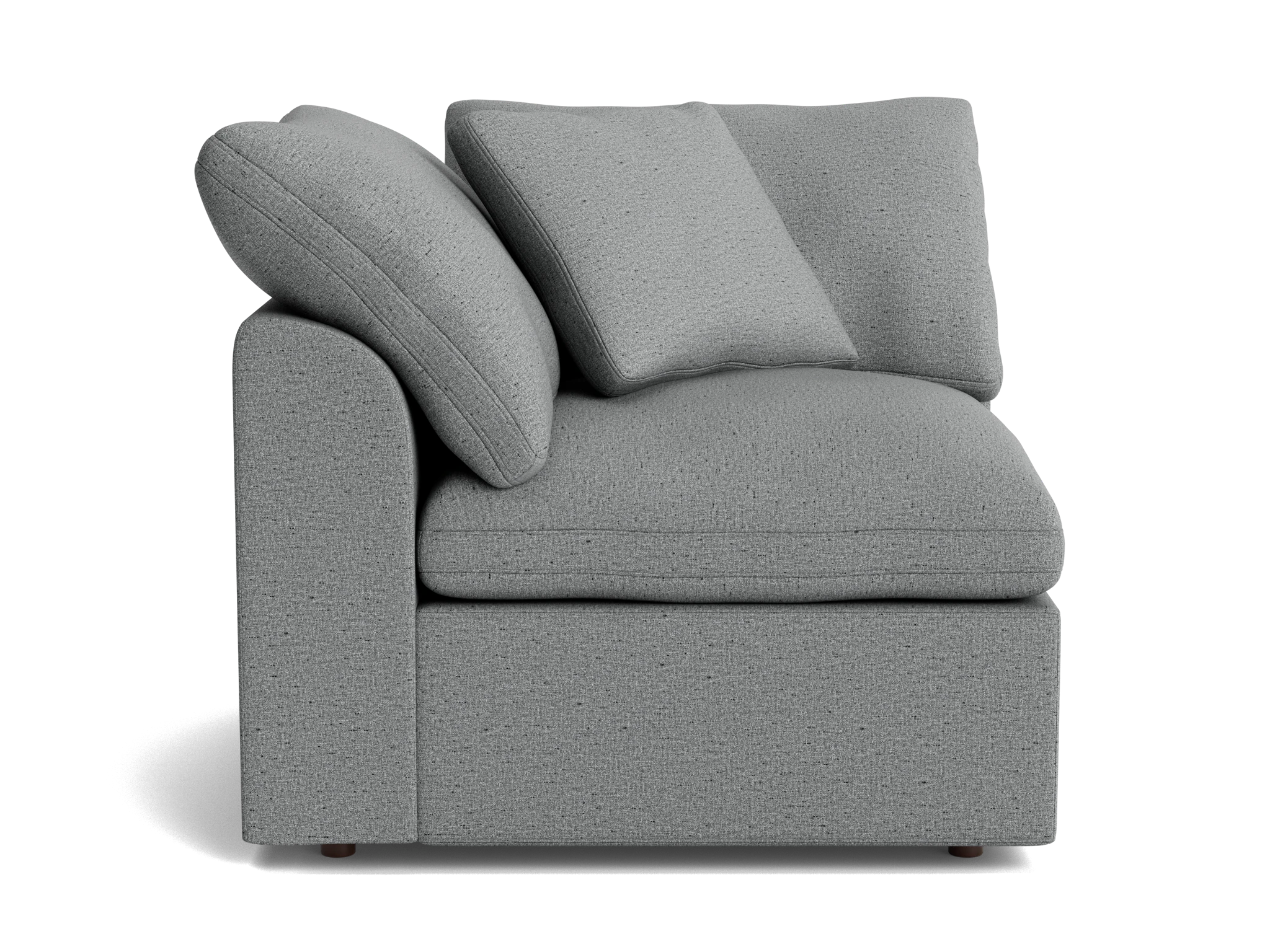 bryant slipcovered corner chair essence ash