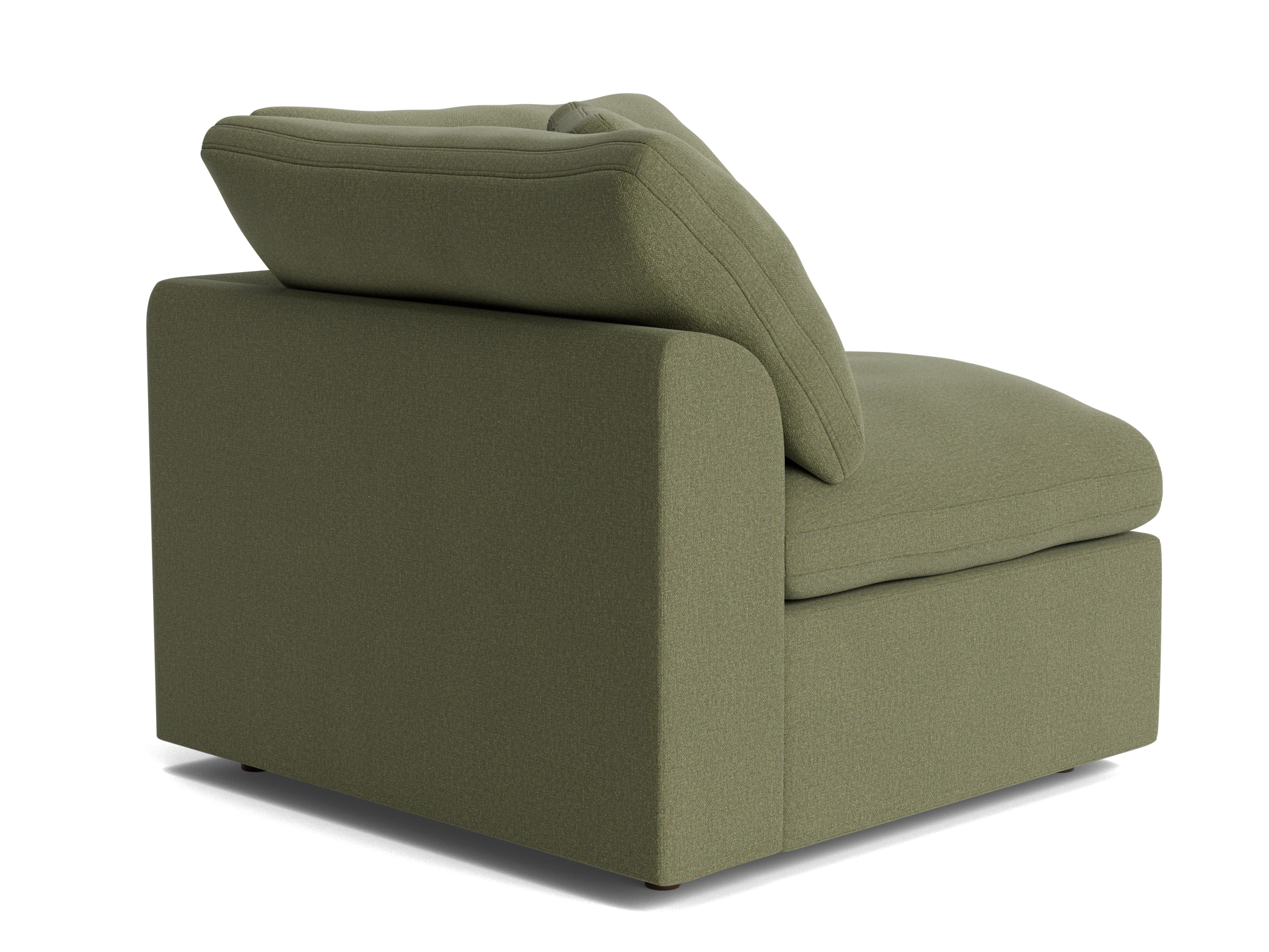 bryant slipcovered corner chair faithful olive