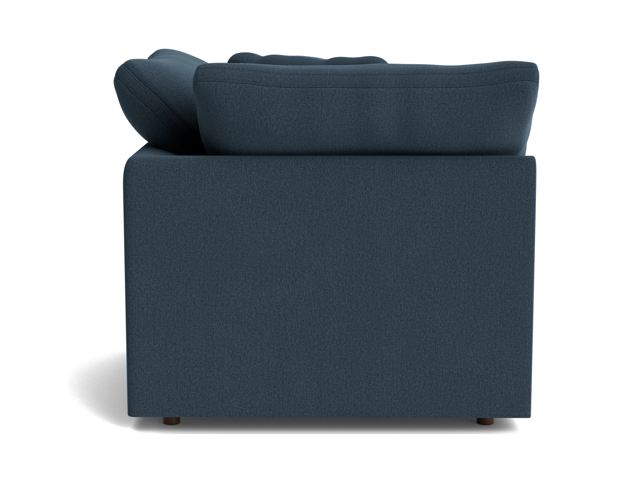 bryant slipcovered corner chair faithful indigo