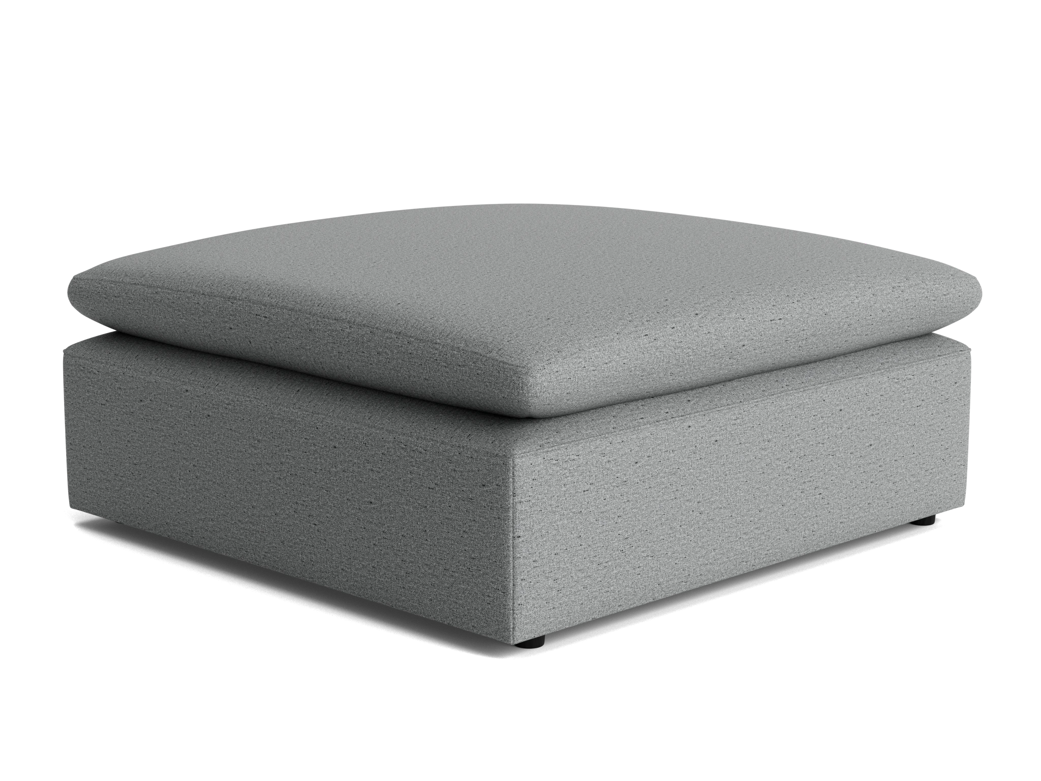 bryant slipcovered ottoman essence ash