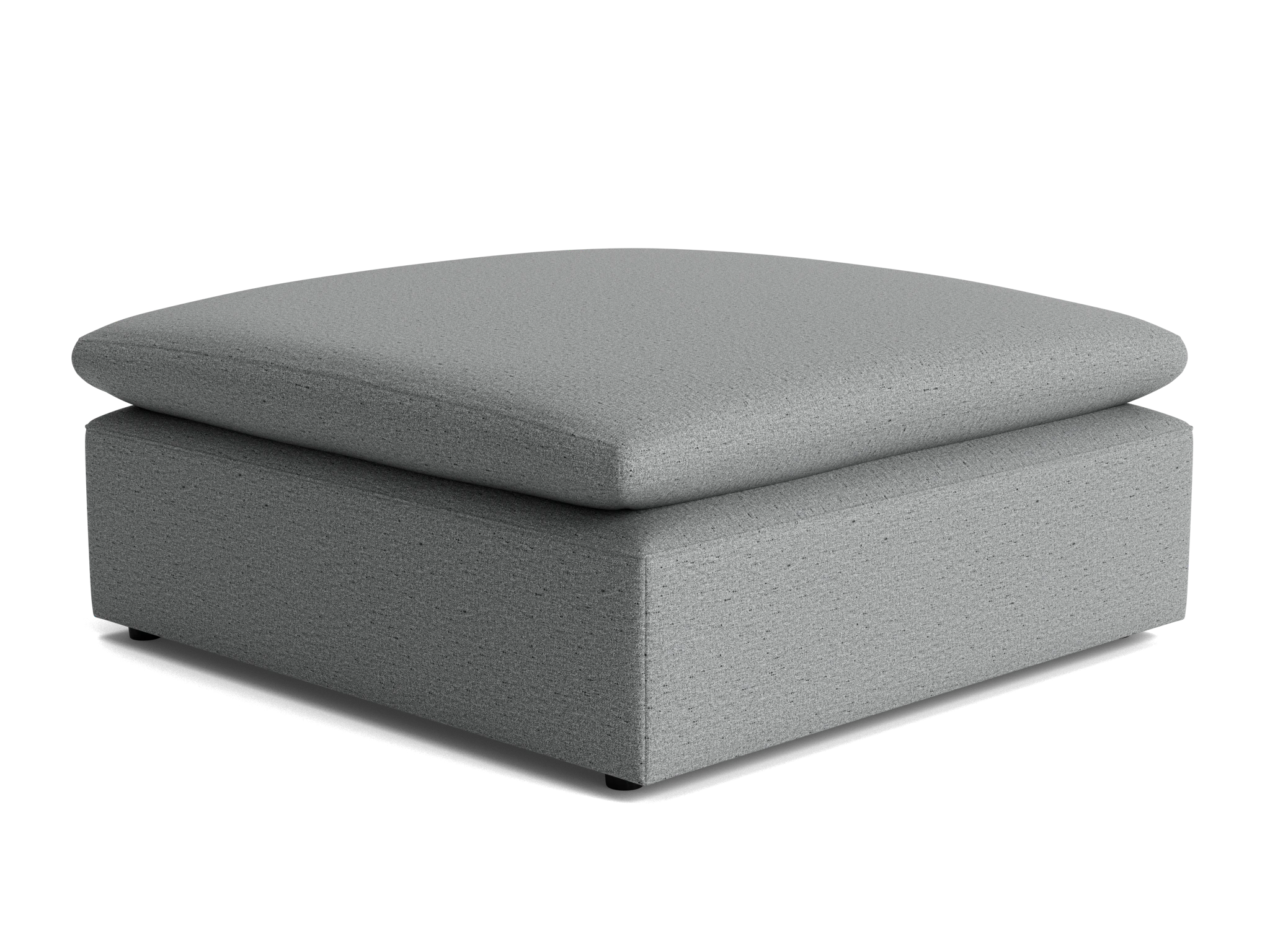 bryant slipcovered ottoman essence ash