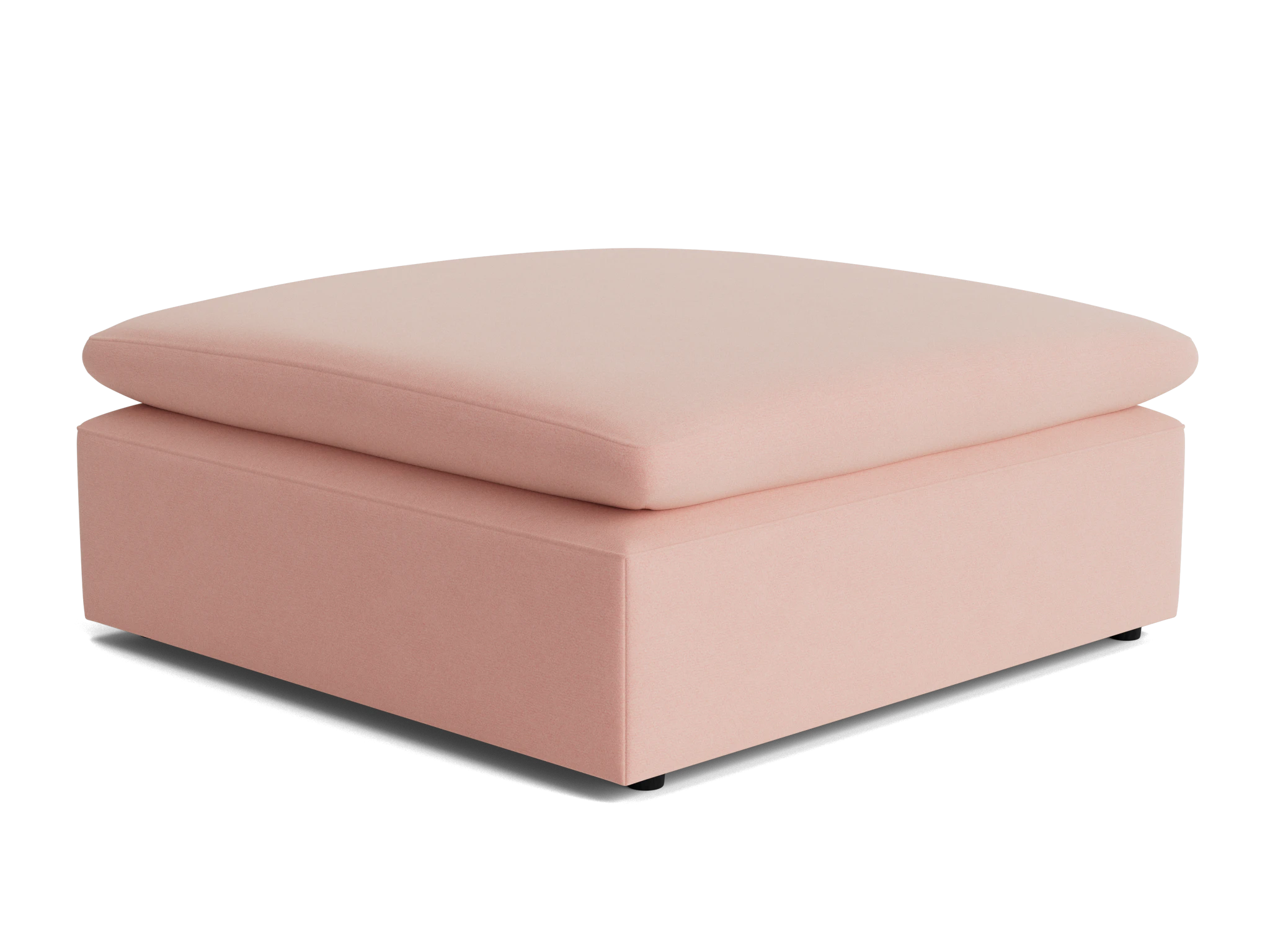 bryant slipcovered ottoman royale blush