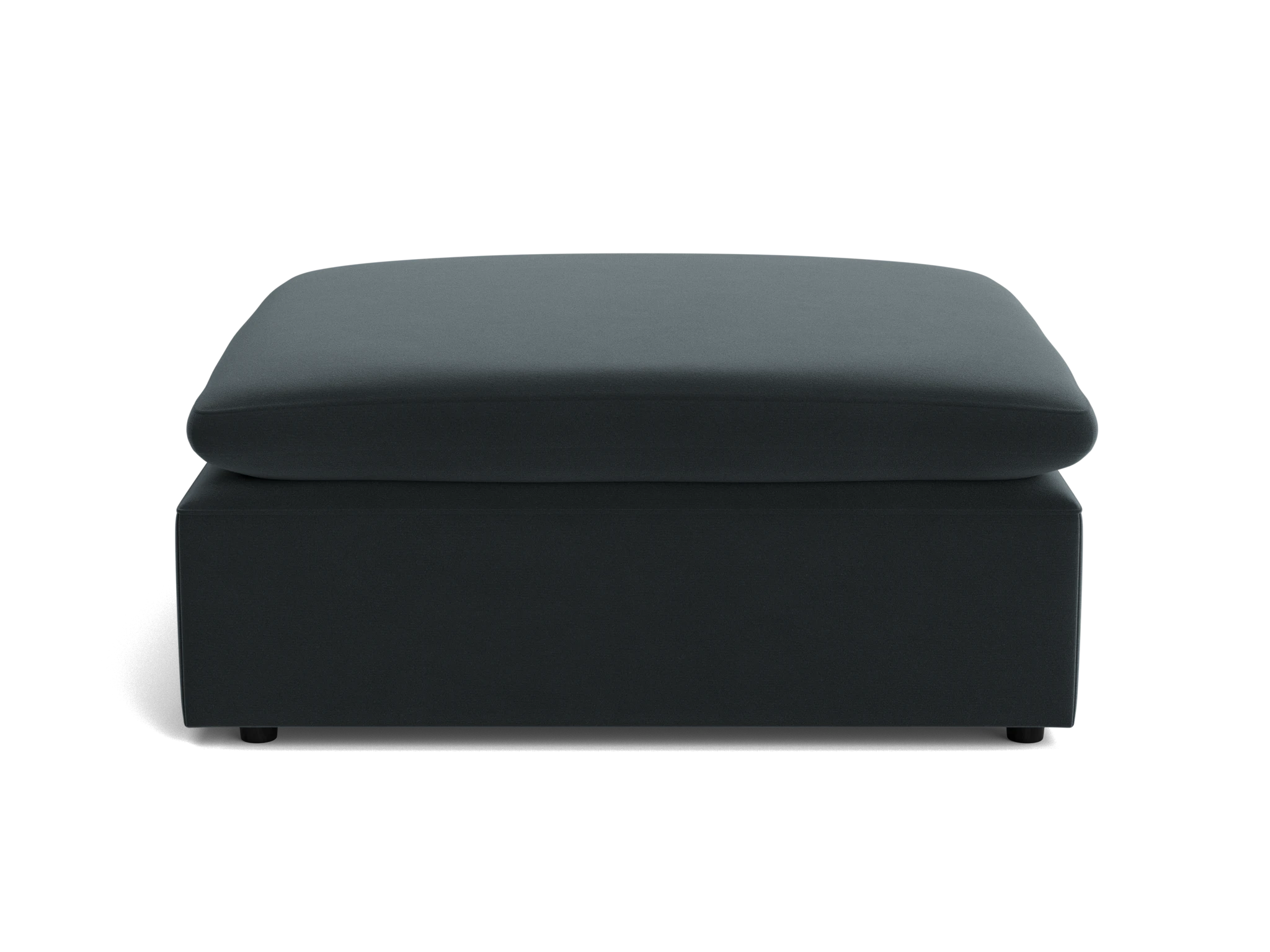 bryant slipcovered ottoman royale gunmetal