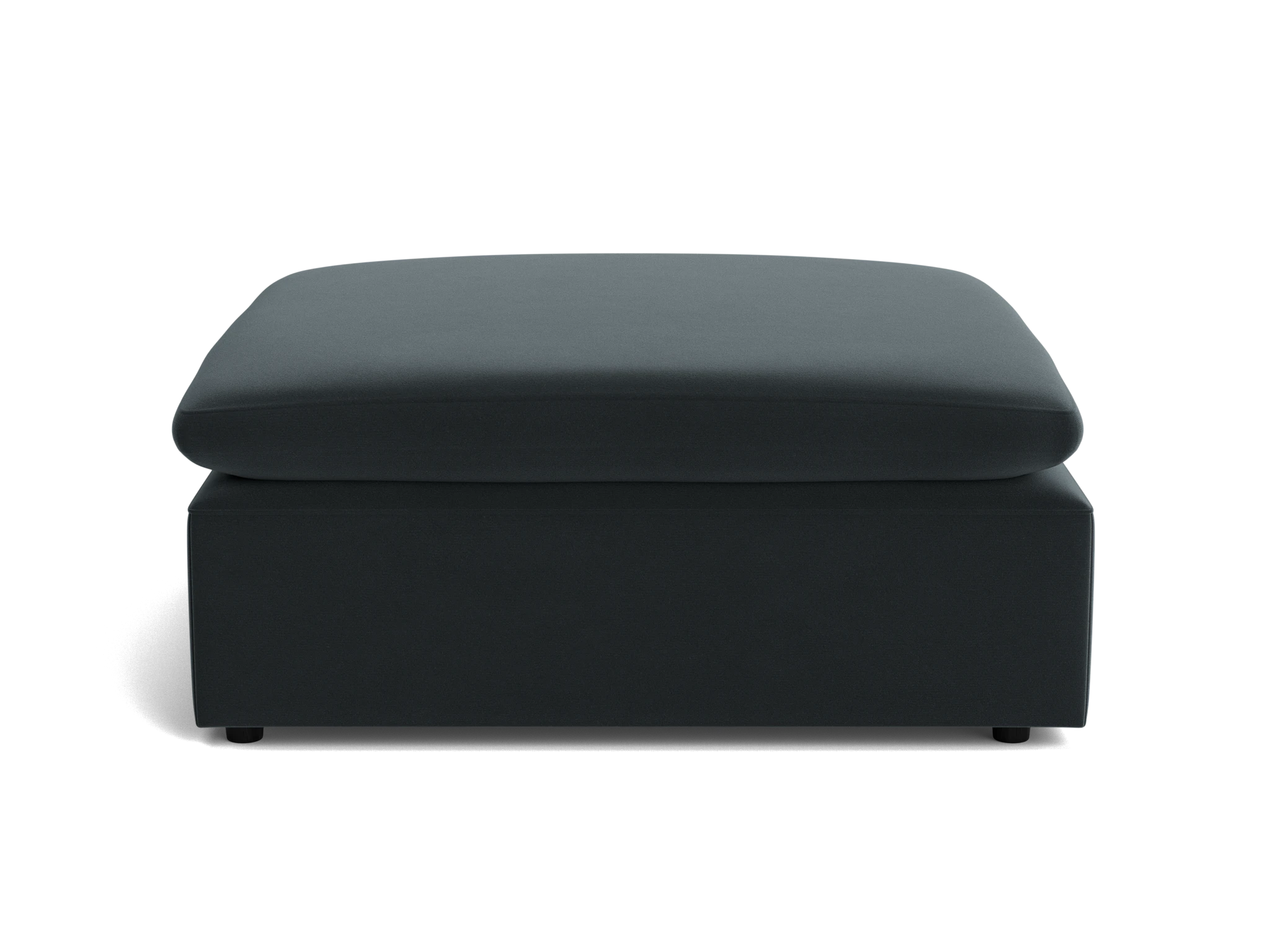bryant slipcovered ottoman royale gunmetal