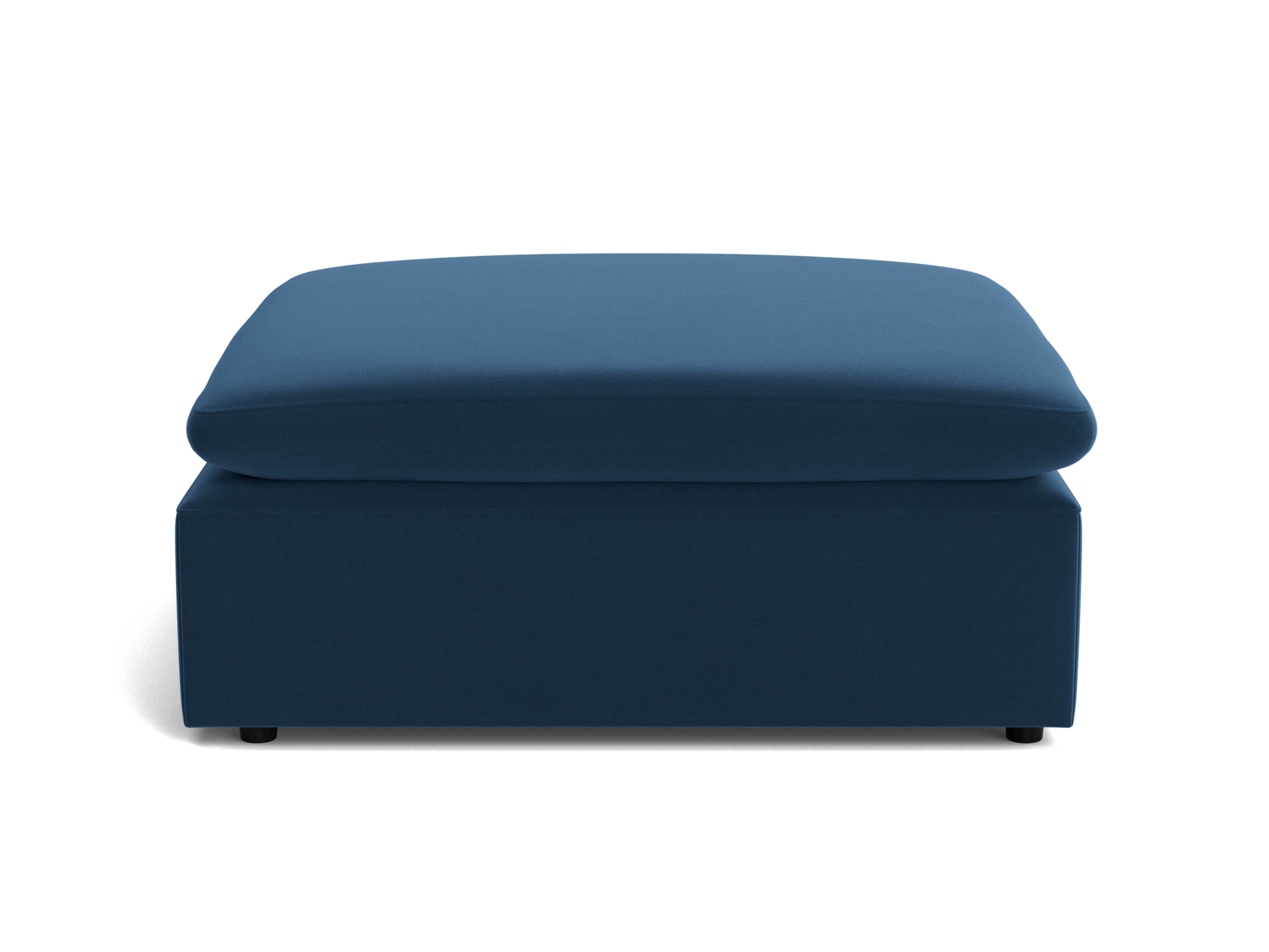 bryant slipcovered ottoman royale cobalt