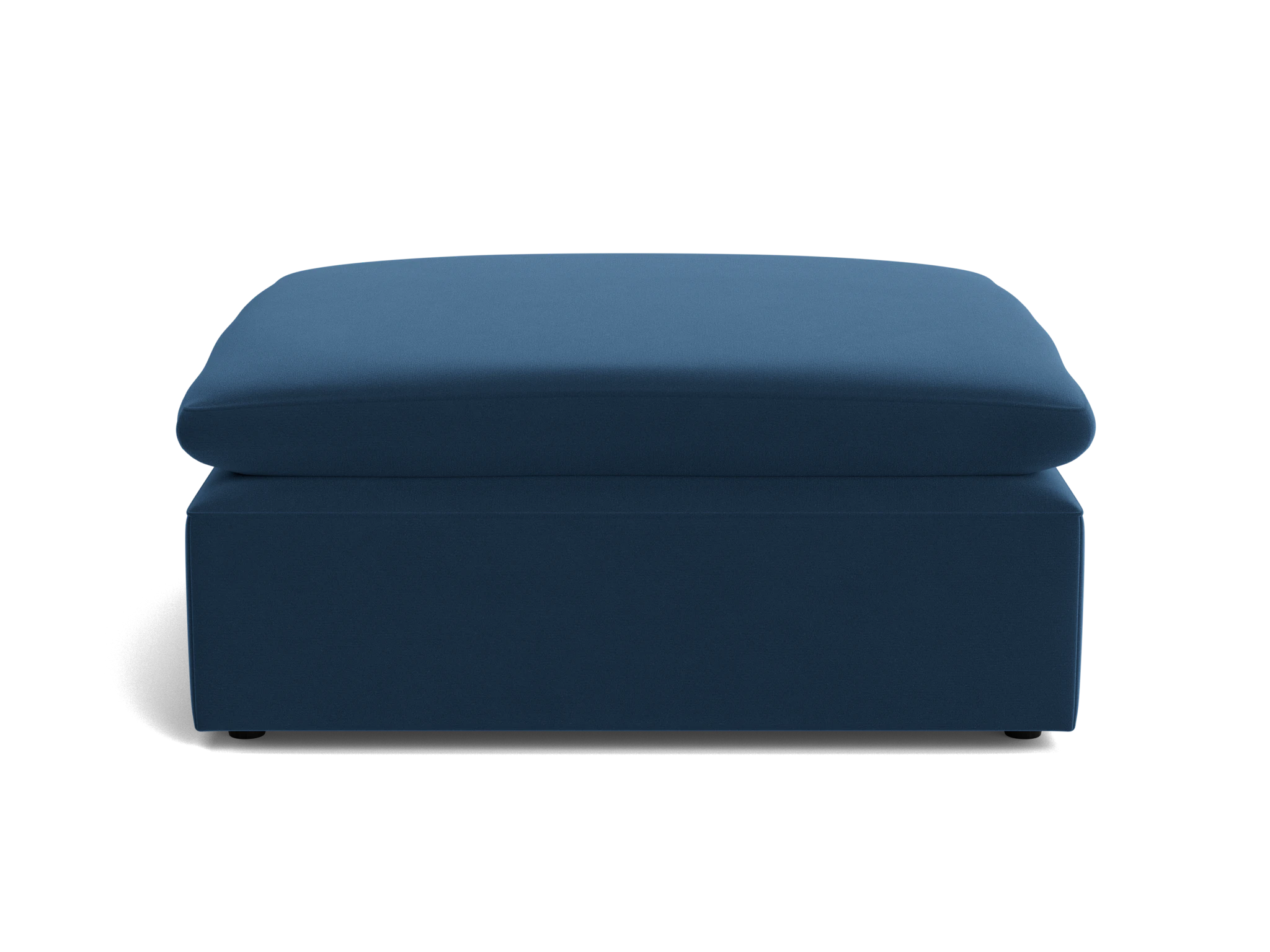 bryant slipcovered ottoman royale cobalt