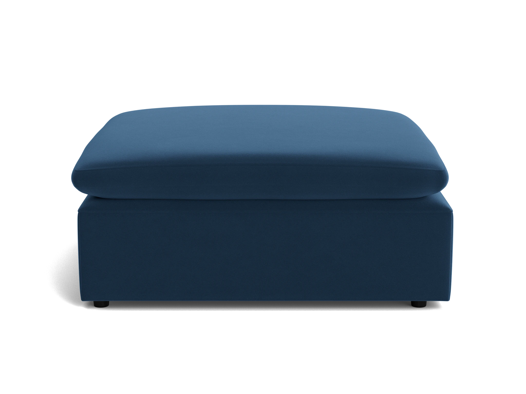 bryant slipcovered ottoman royale cobalt