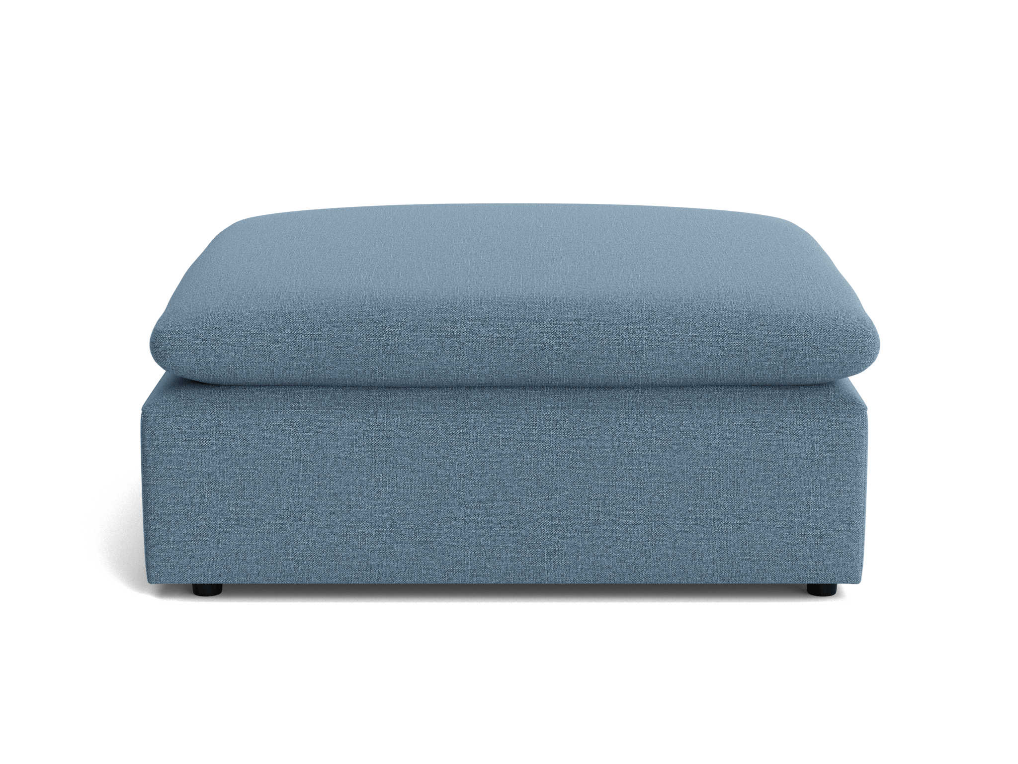 bryant slipcovered ottoman milo french blue