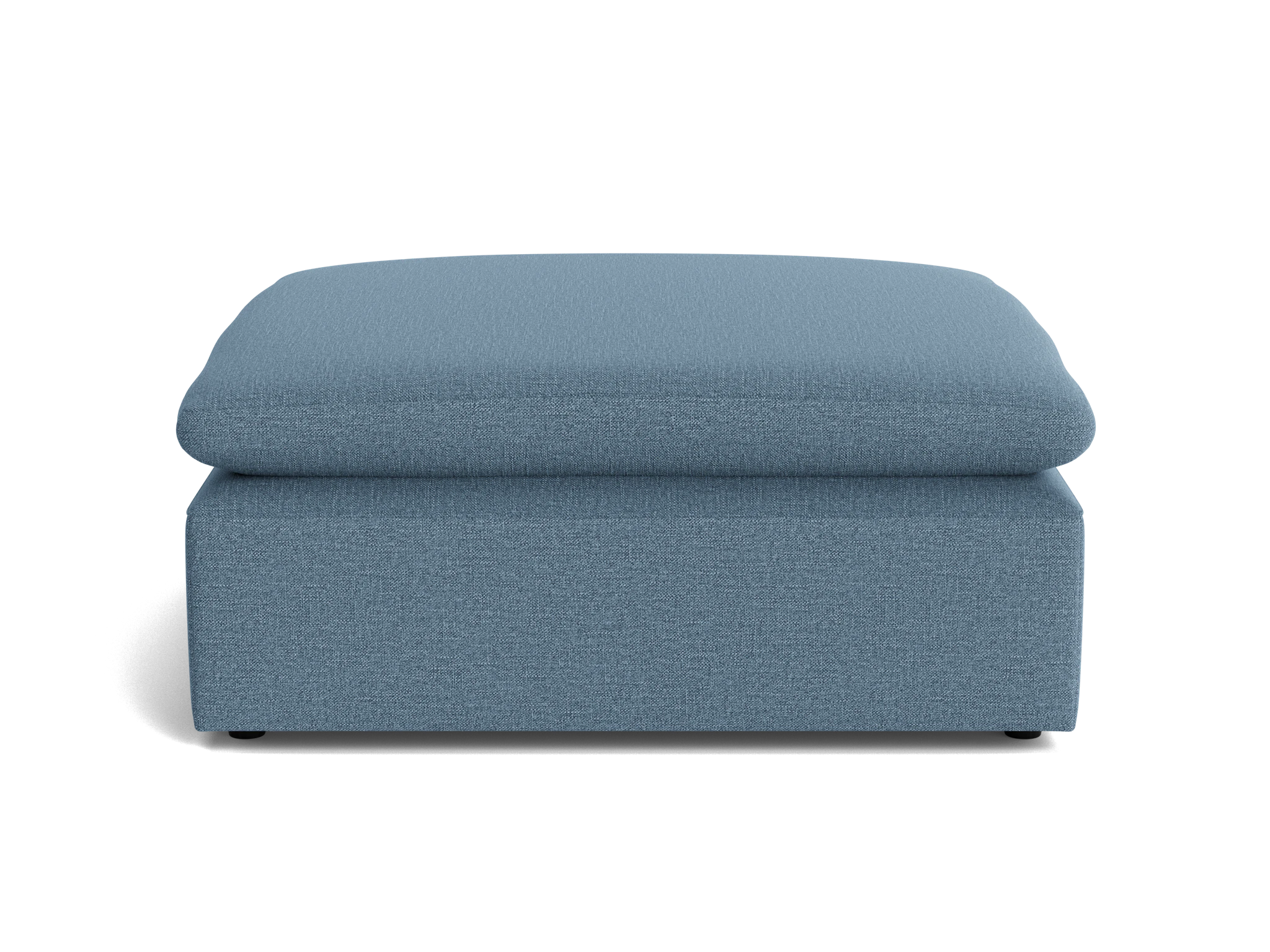 bryant slipcovered ottoman milo french blue