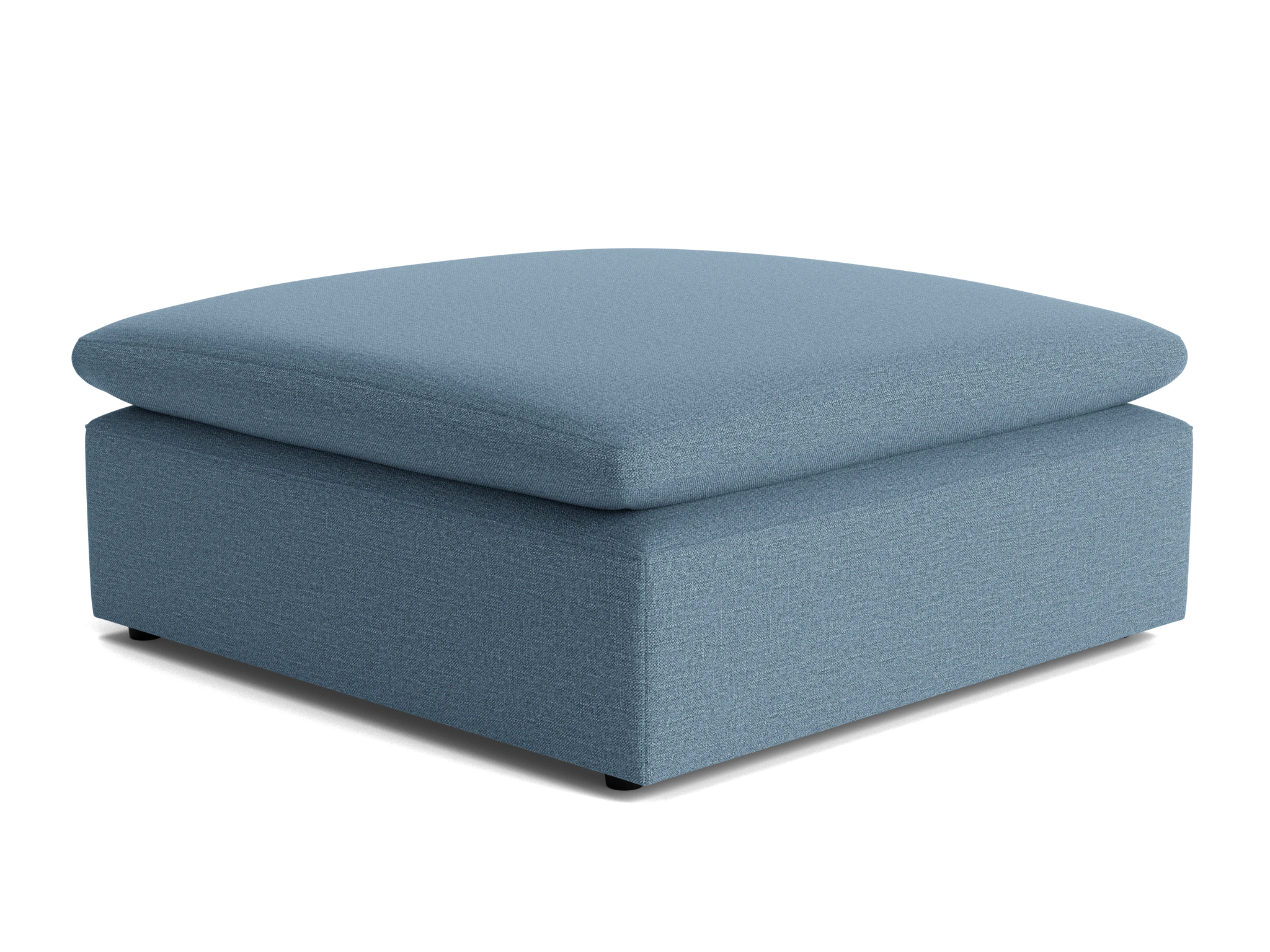 bryant slipcovered ottoman milo french blue