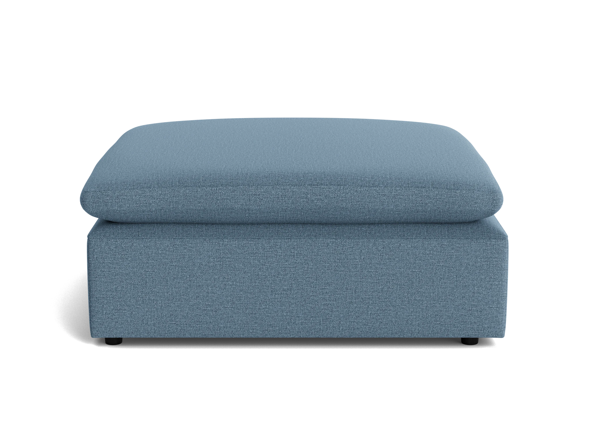 bryant slipcovered ottoman milo french blue