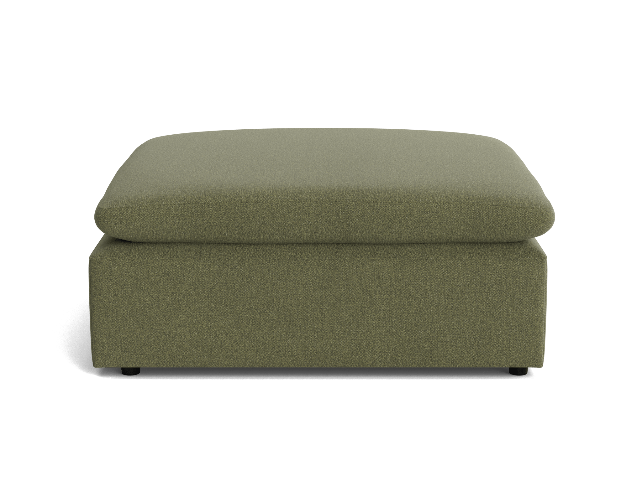 bryant slipcovered ottoman faithful olive