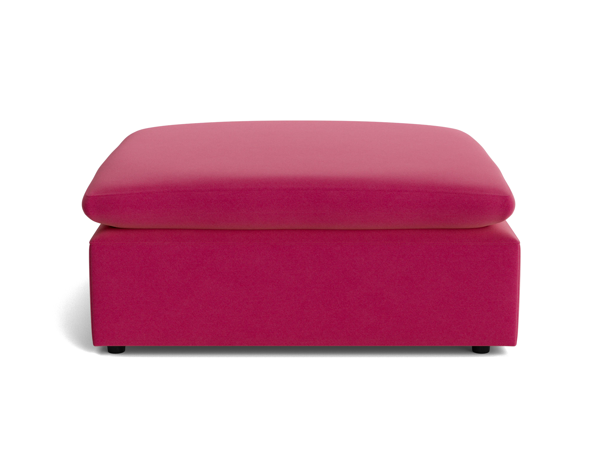 bryant slipcovered ottoman royale berry