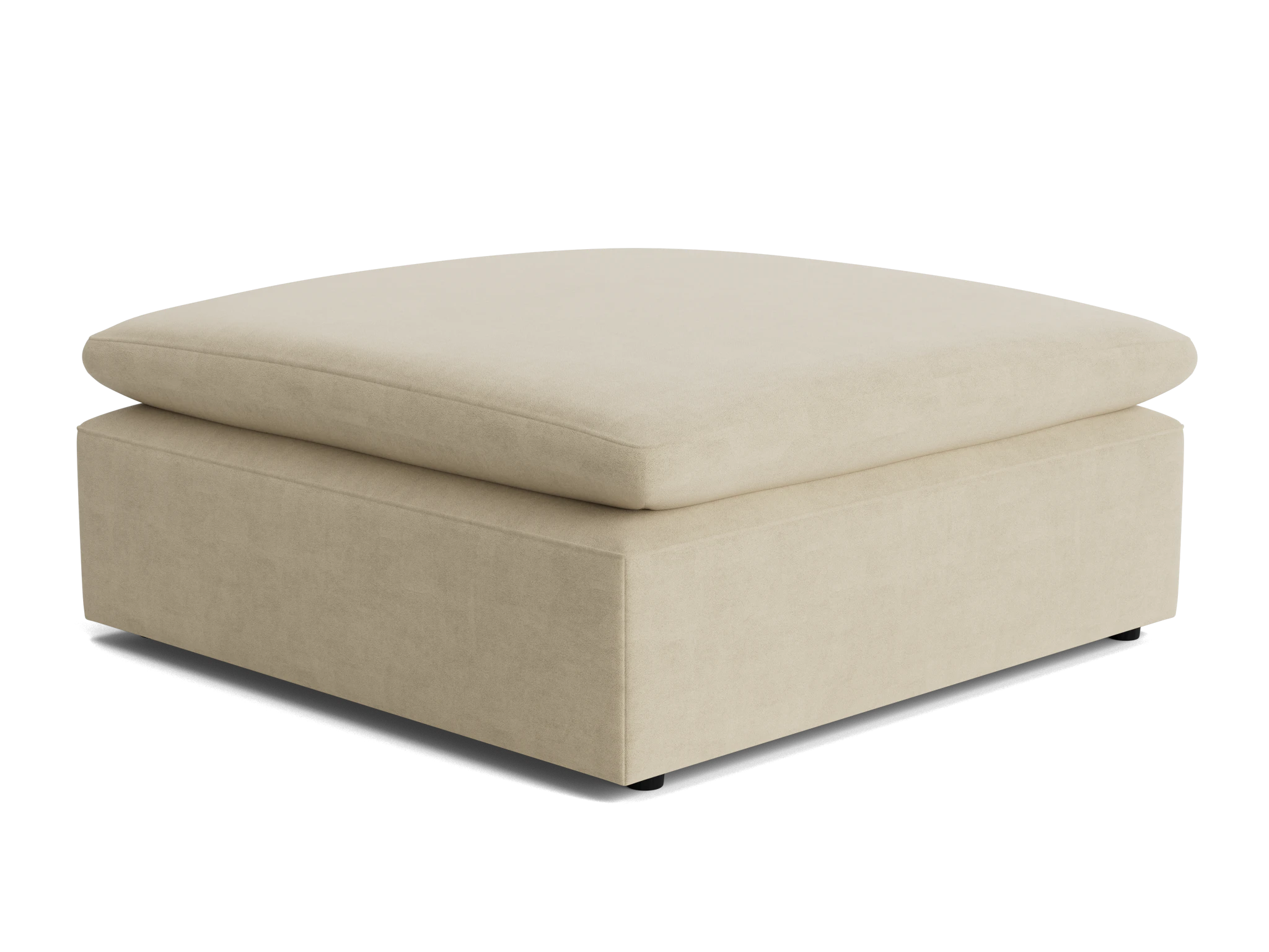 bryant slipcovered ottoman royale sand