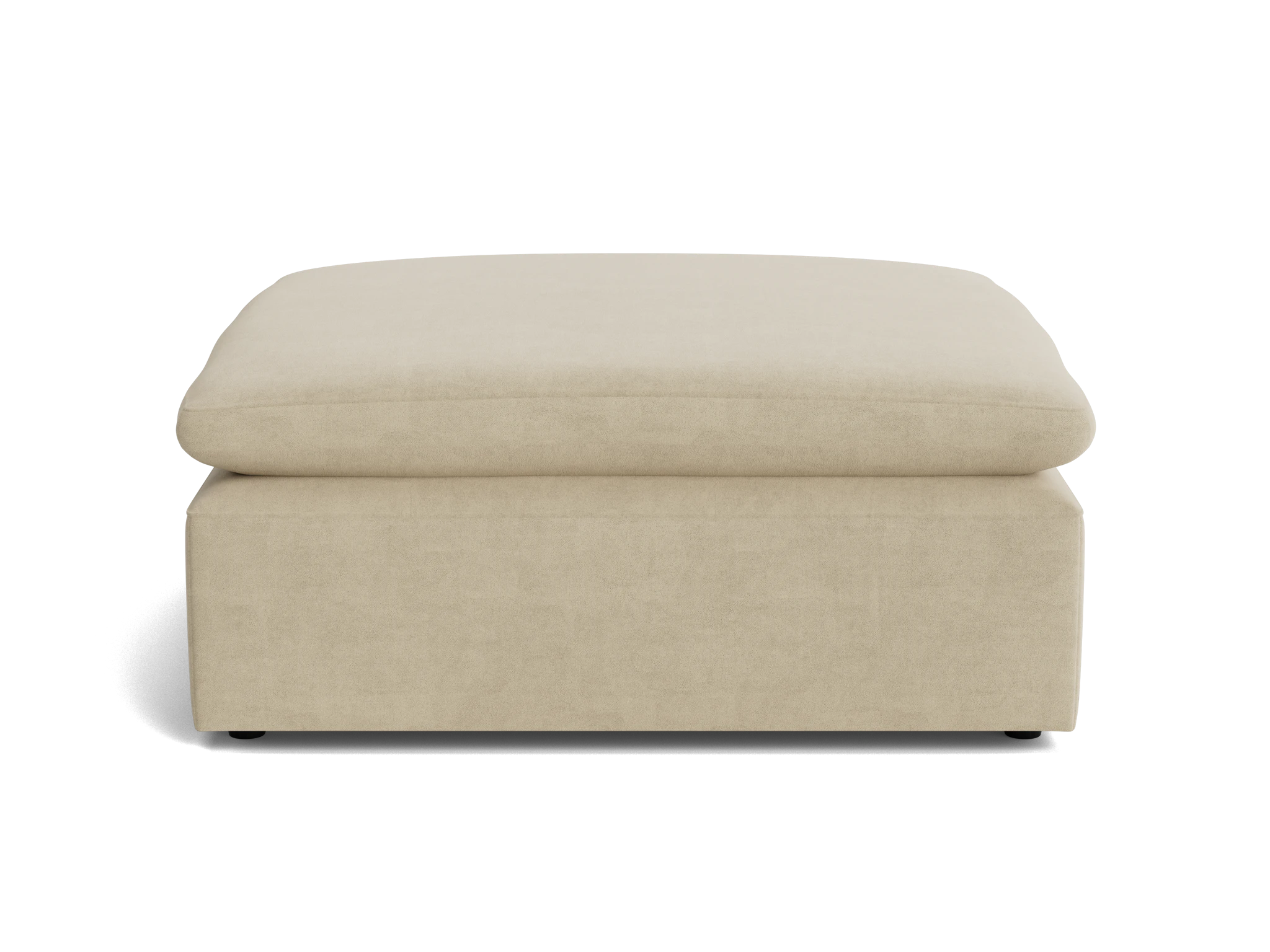 bryant slipcovered ottoman royale sand