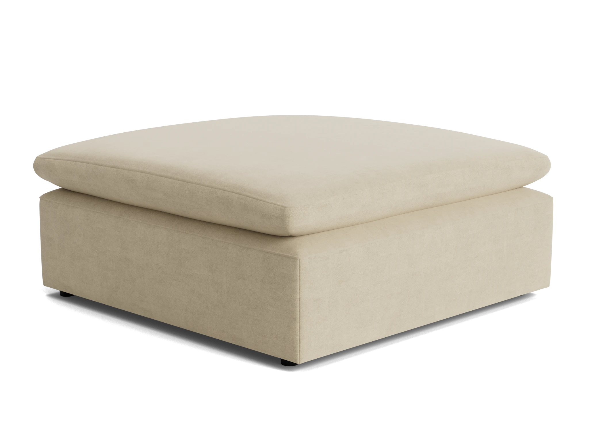 bryant slipcovered ottoman royale sand